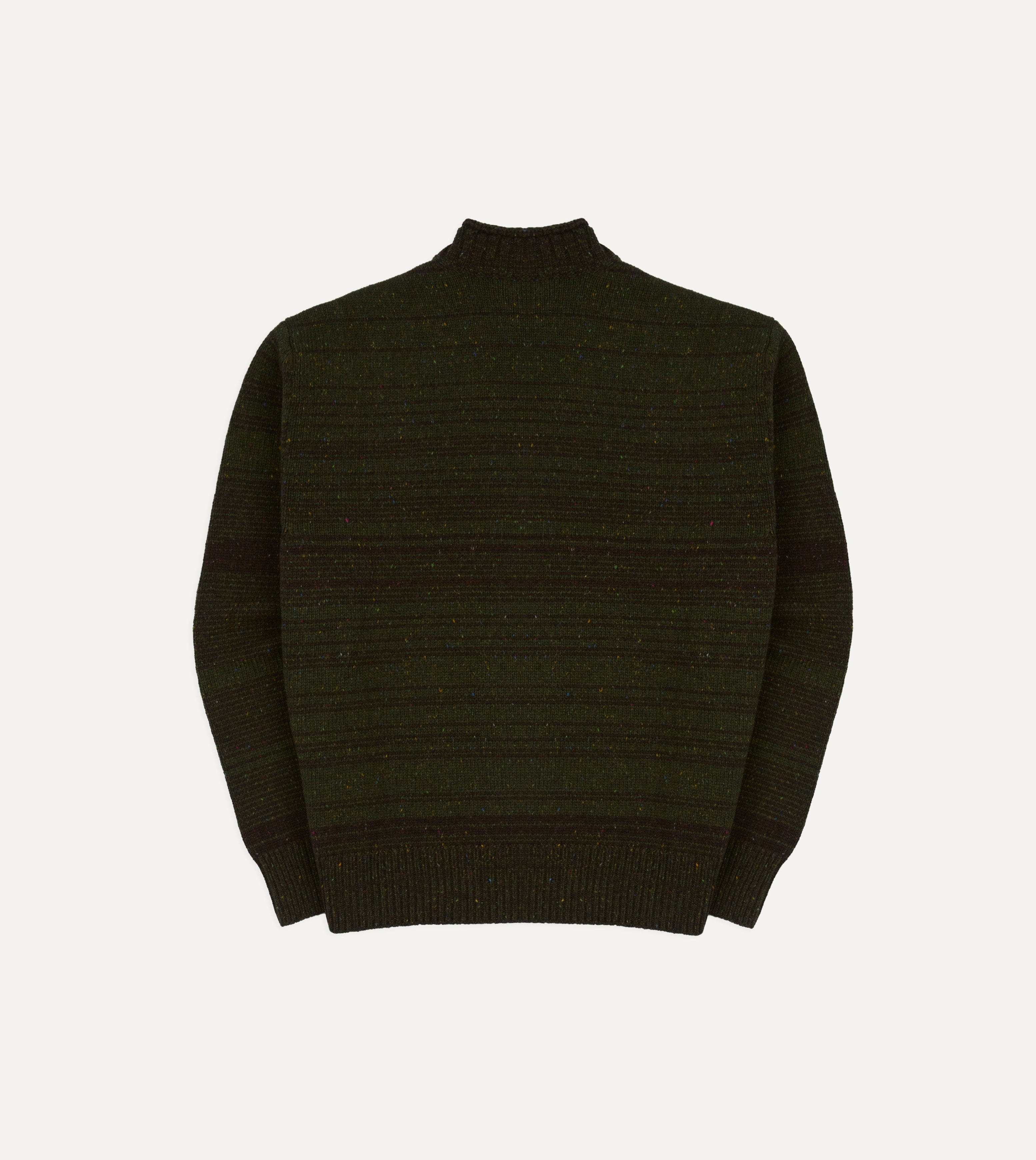 Drake's by A. Levine Olive Wool Jumper
