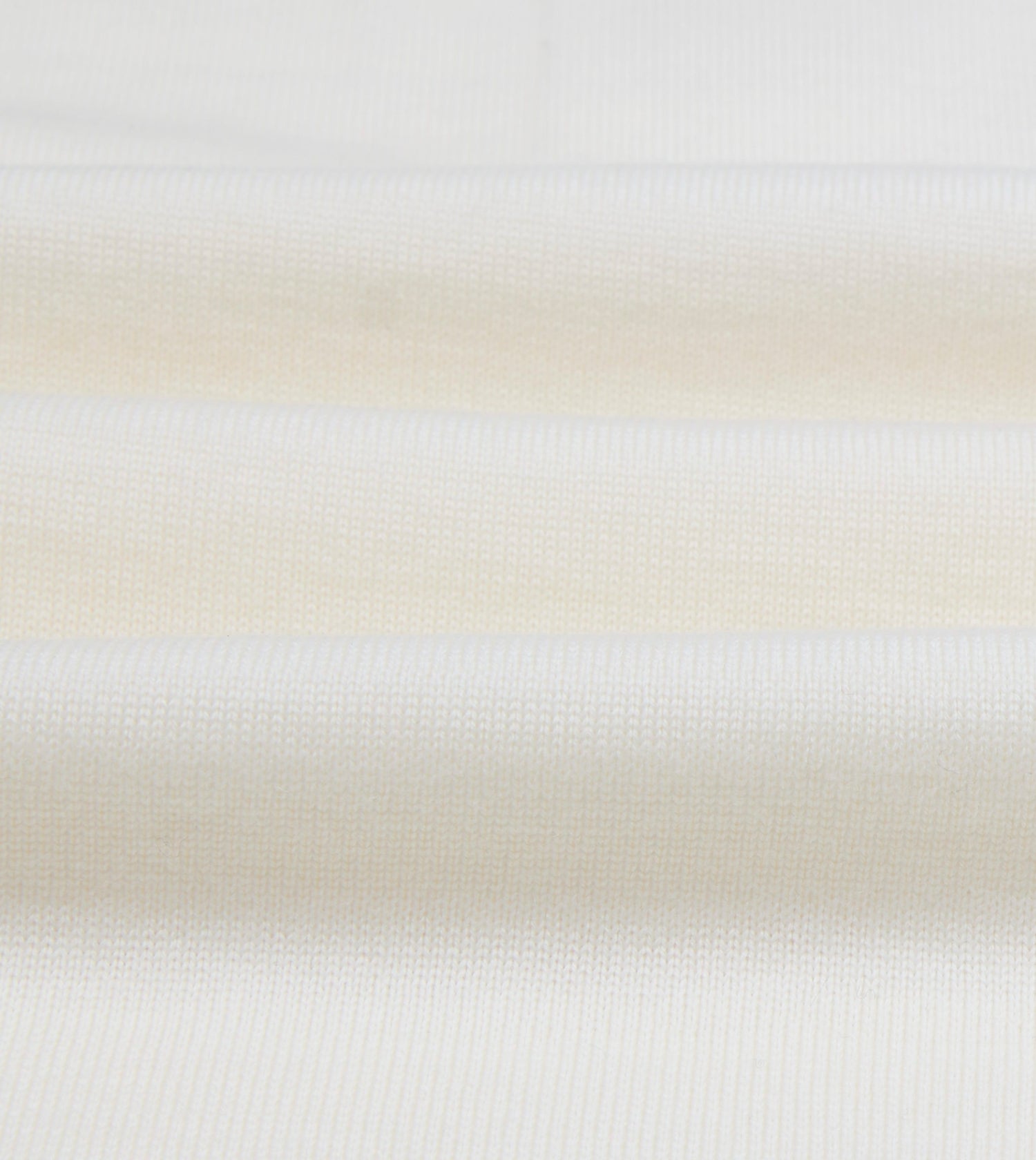 Ecru Merino Wool Knitted Rugby Shirt