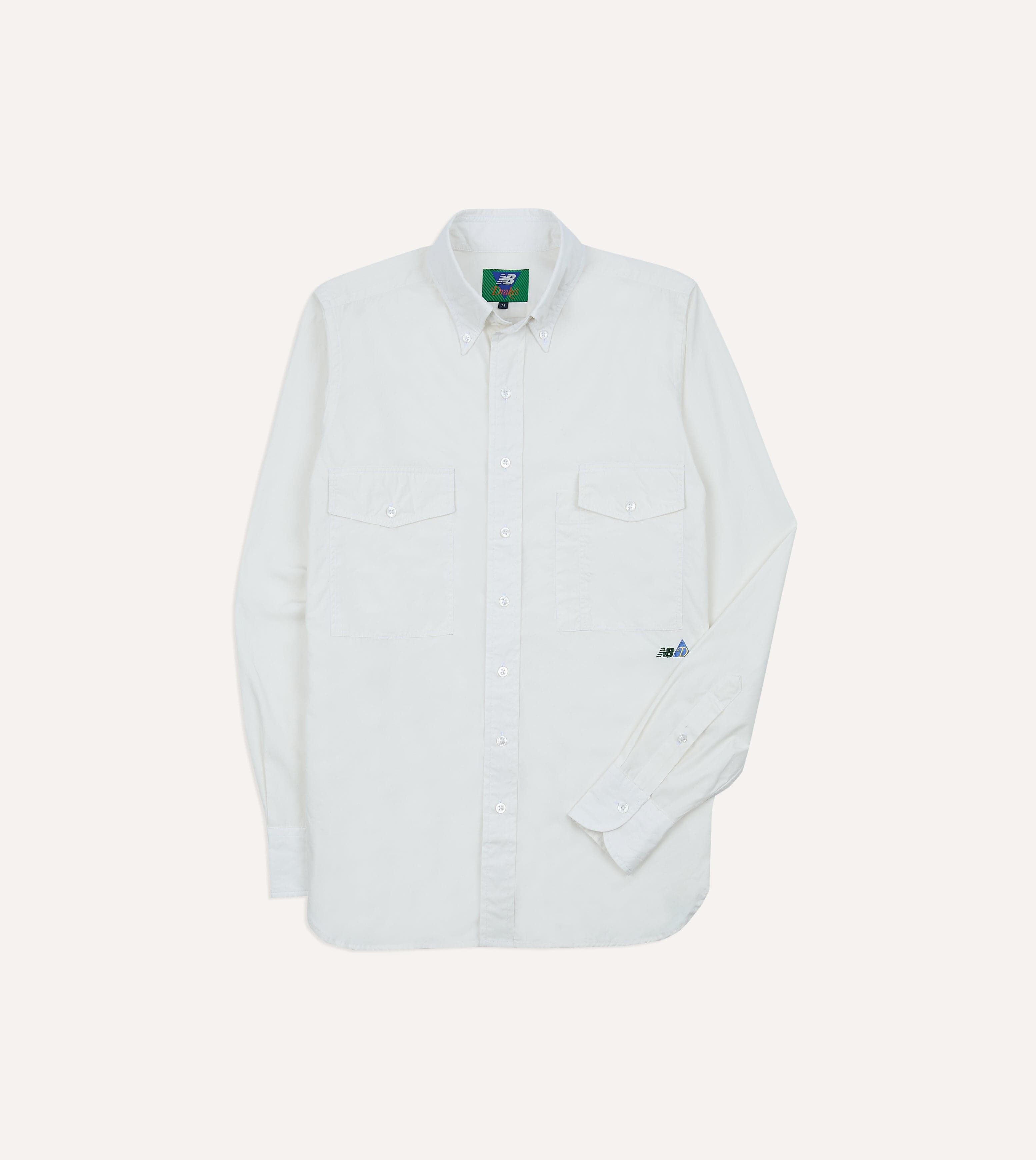Drake’s and New Balance Poplin Hiking Shirt
