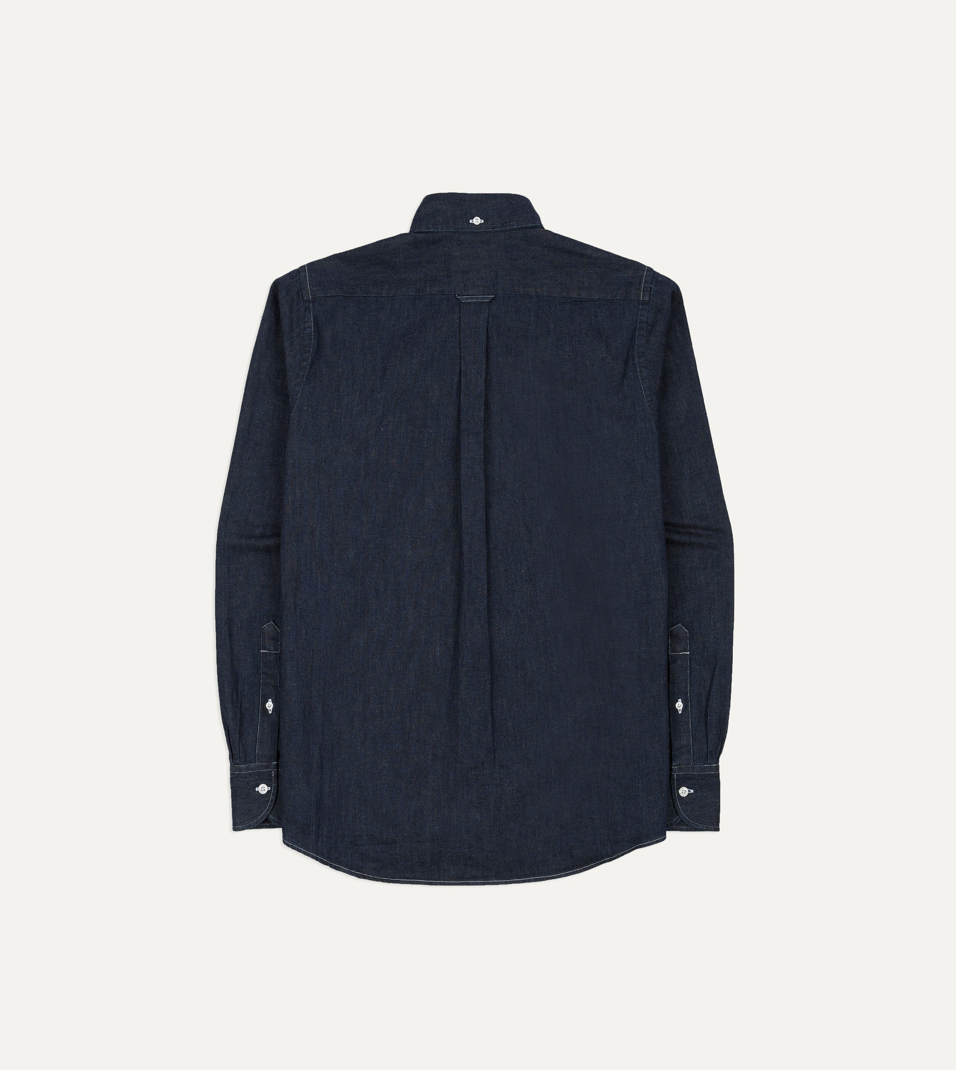 Drake's by A. Levine Denim Button-Down Shirt