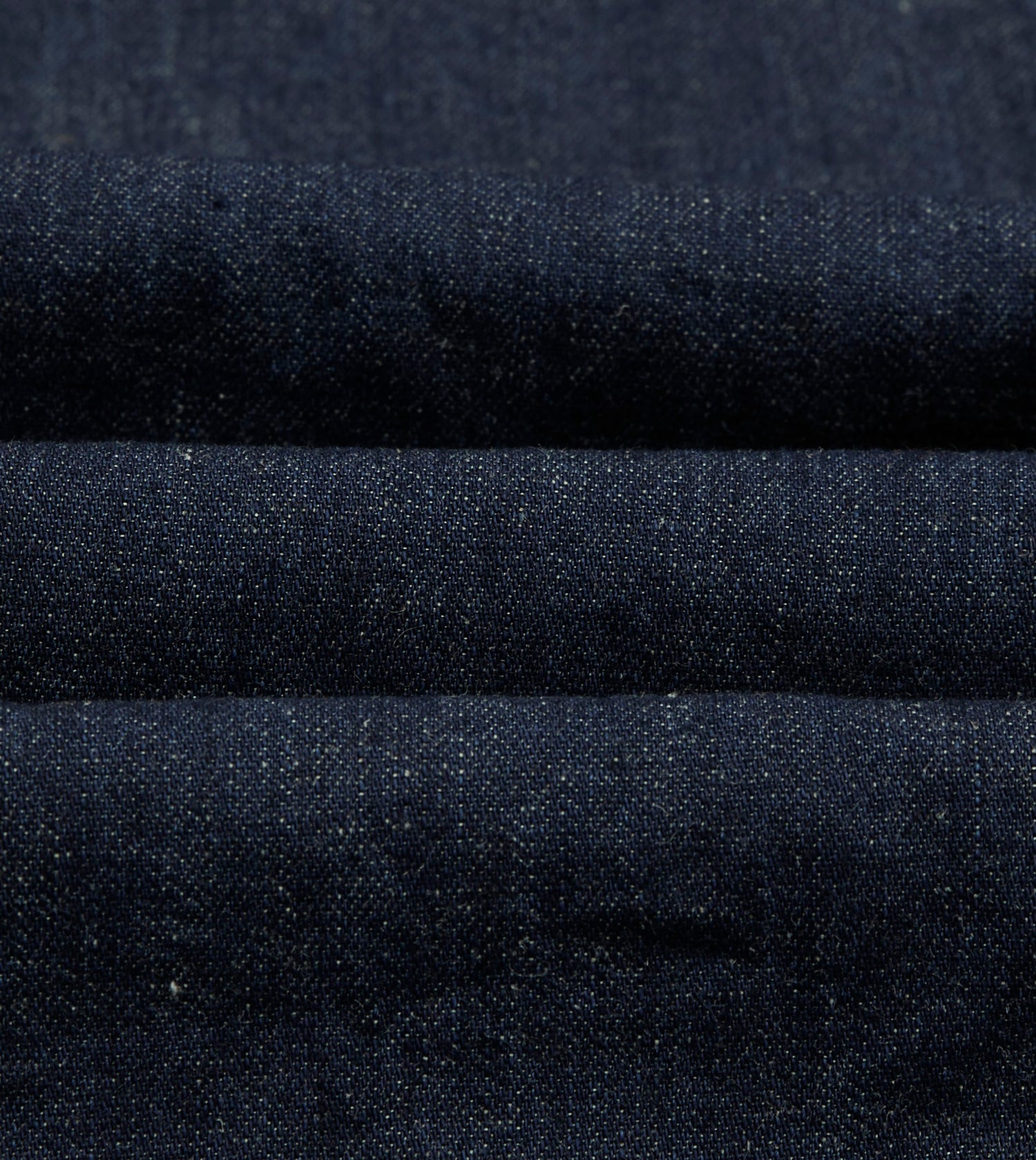 Indigo Rinse Denim Button-Down Shirt