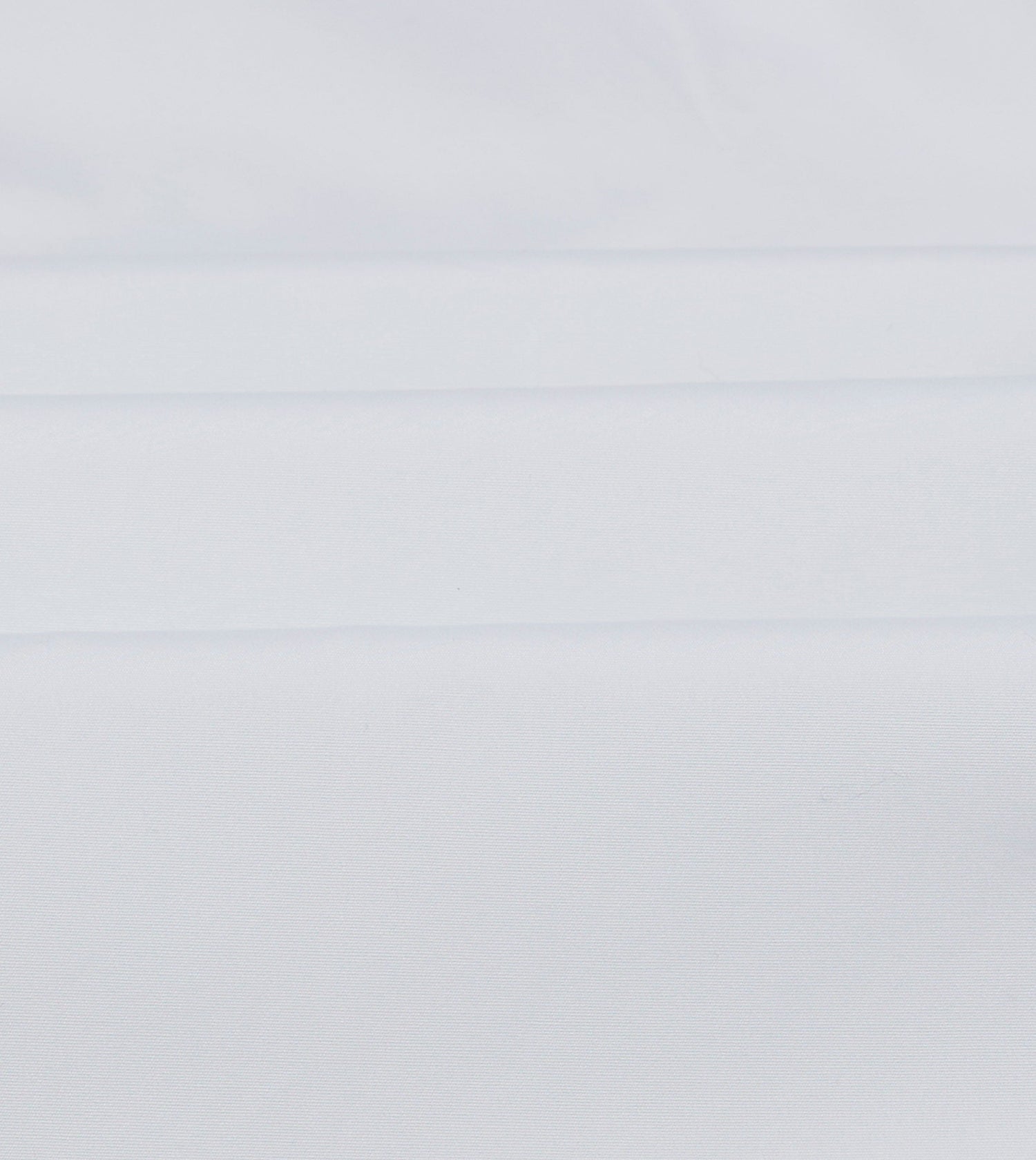 White Long Point Collar Flap Pocket Poplin Shirt