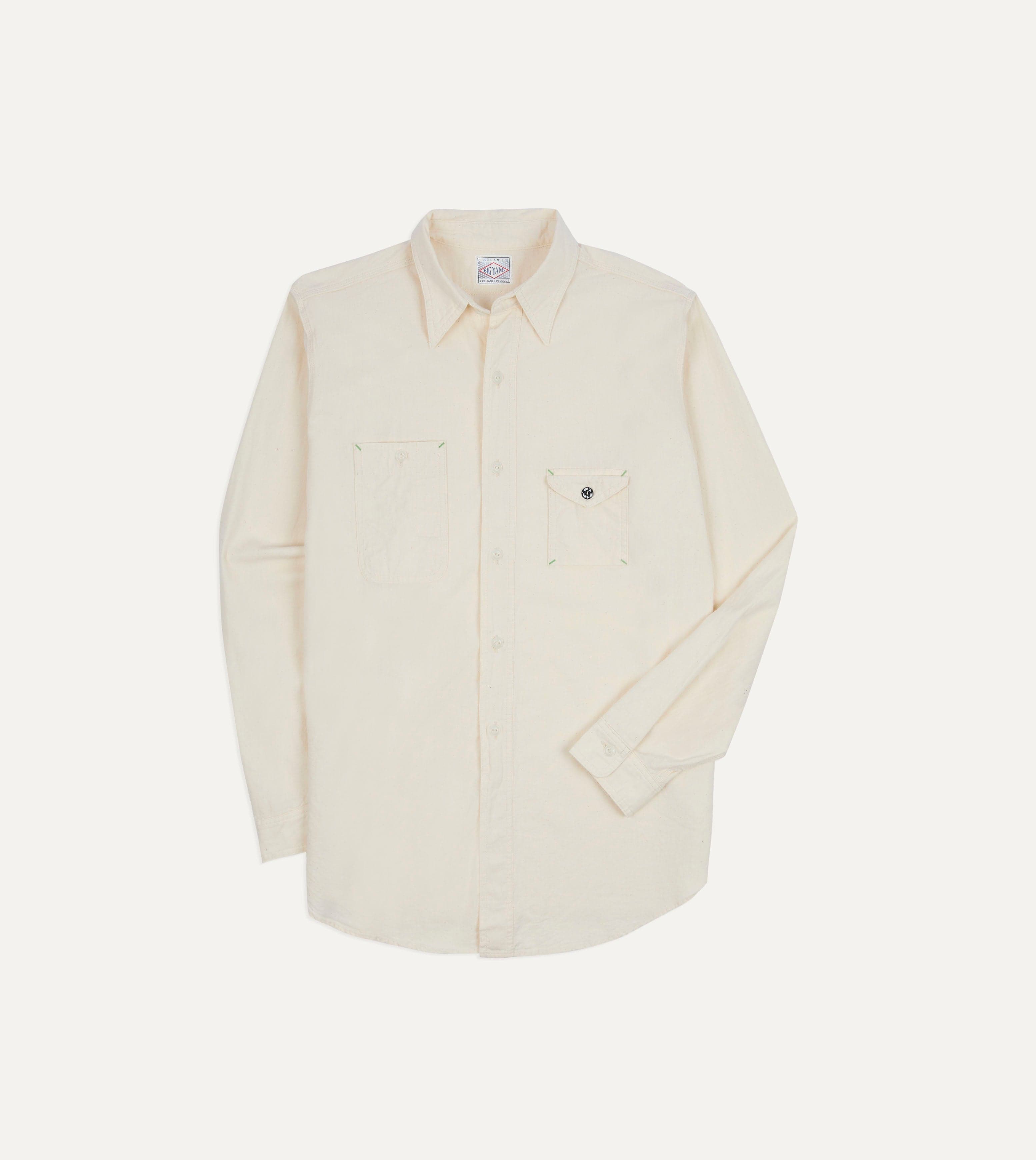 Big Yank '1935' Ecru Chambray Shirt