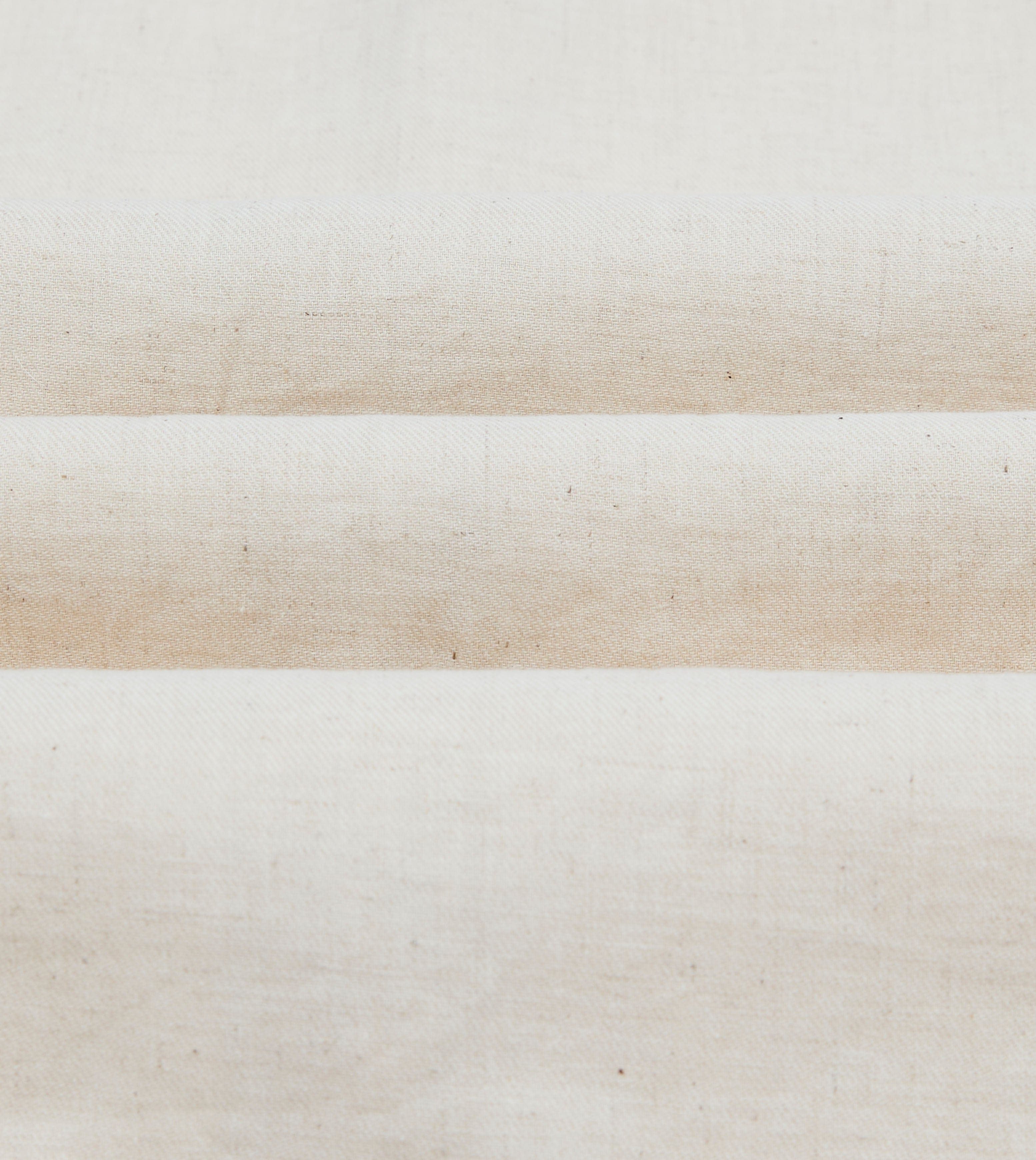 Big Yank '1920' Ecru Cotton-Linen Twill Flyer Shirt