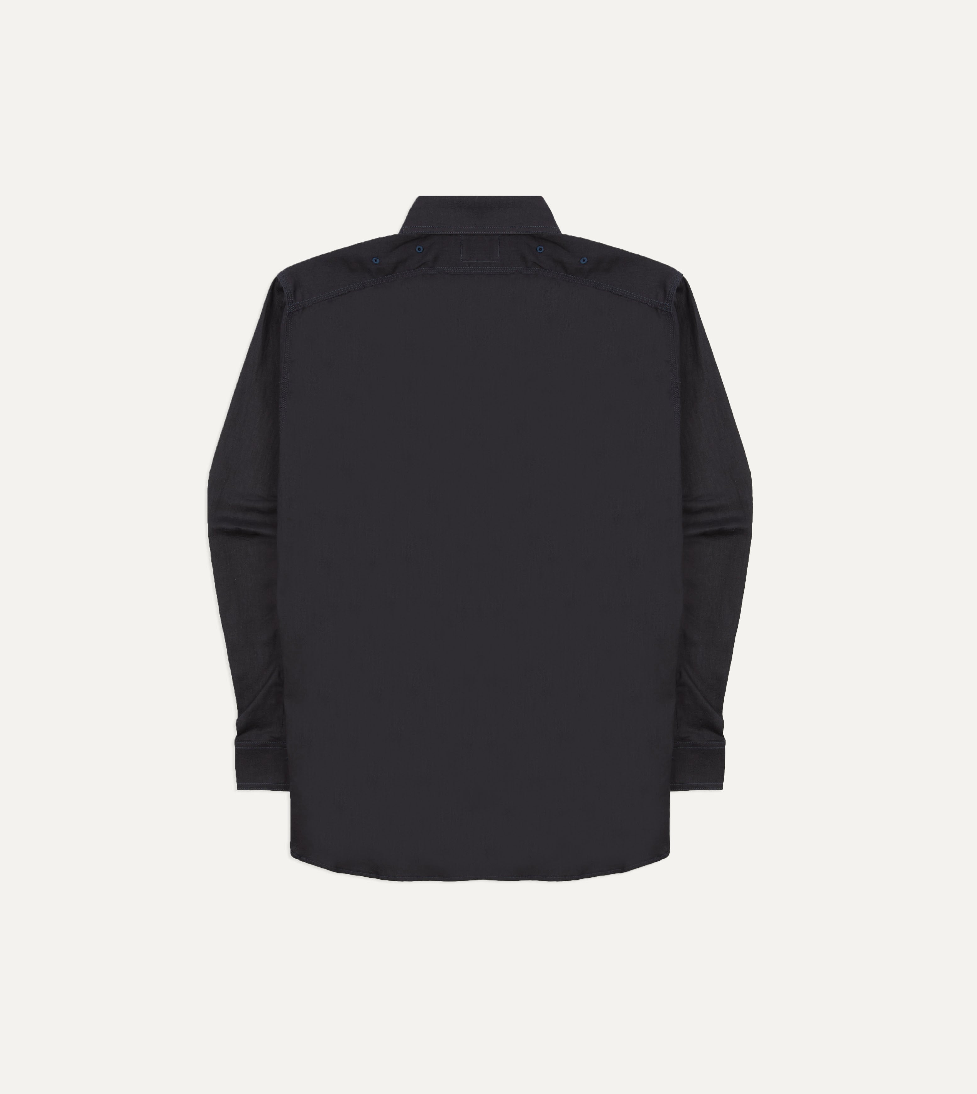 Big Yank '1920' Indigo Cotton-Linen Twill Flyer Shirt