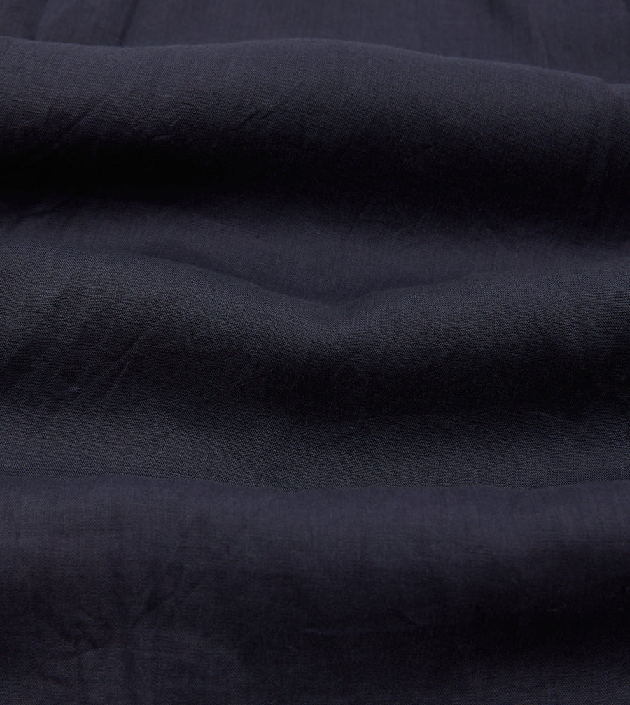 Multicoloured Linen Two-Pocket Fun Work Shirt