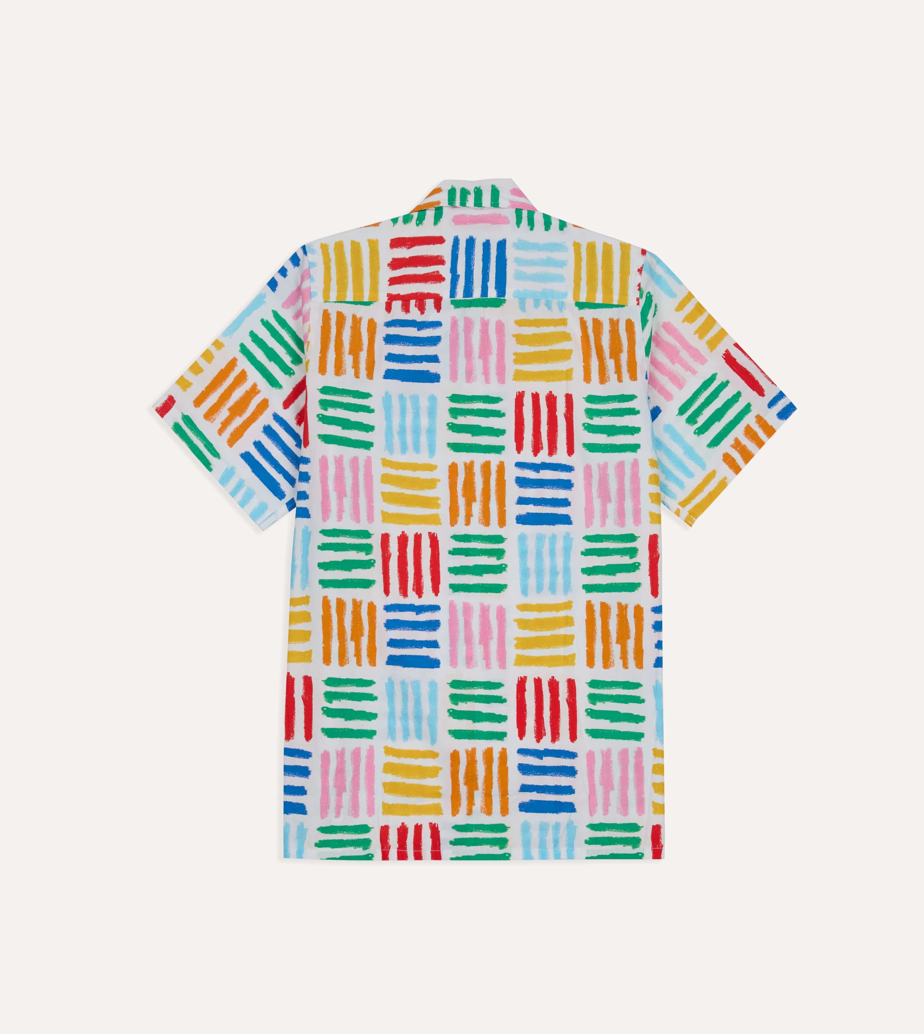 Michael McGregor for Drake's Check Camp Collar Shirt