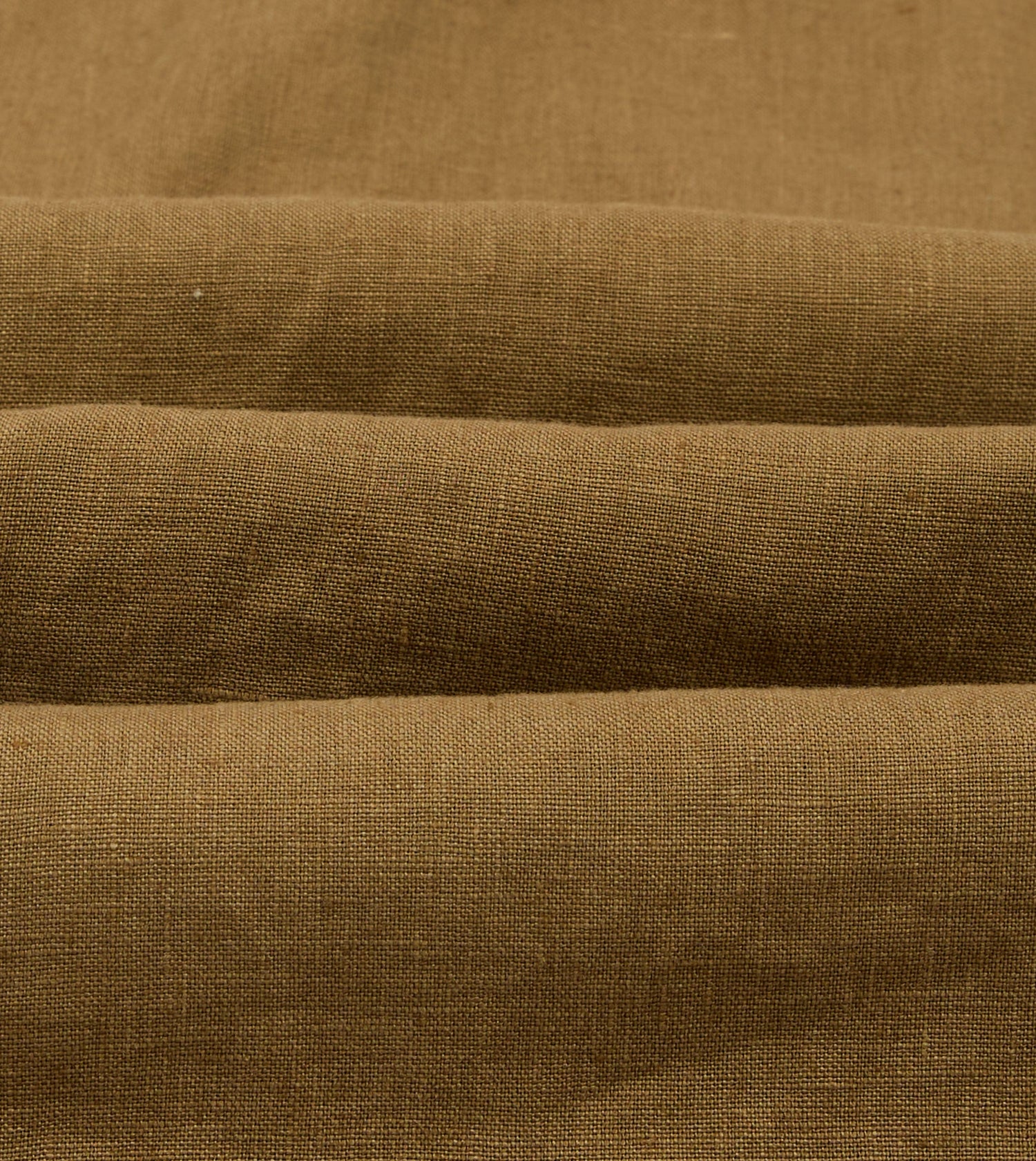 Khaki Linen Short Sleeve Camp Collar Military Shirt