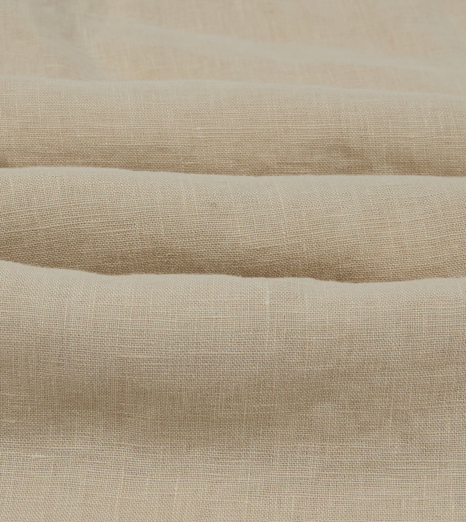 Ecru Linen Short Sleeve Camp Collar Military Shirt