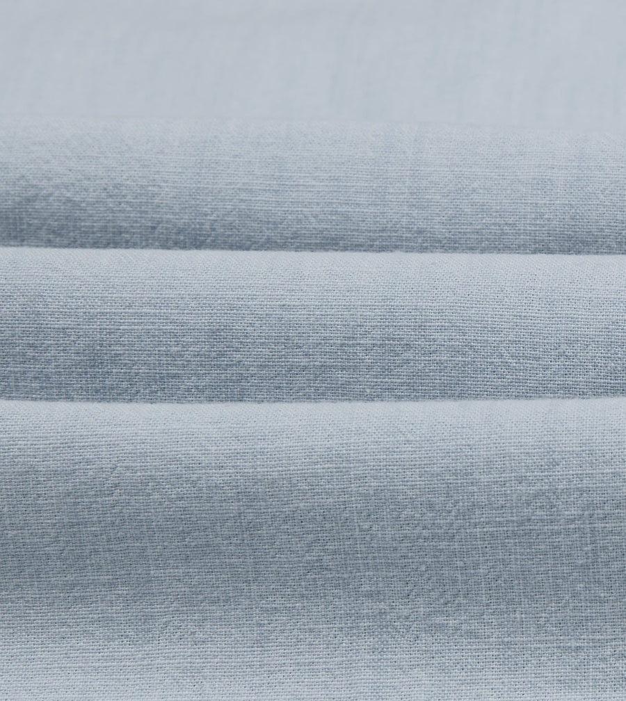 Blue Chambay Short Sleeve Camp Collar Shirt