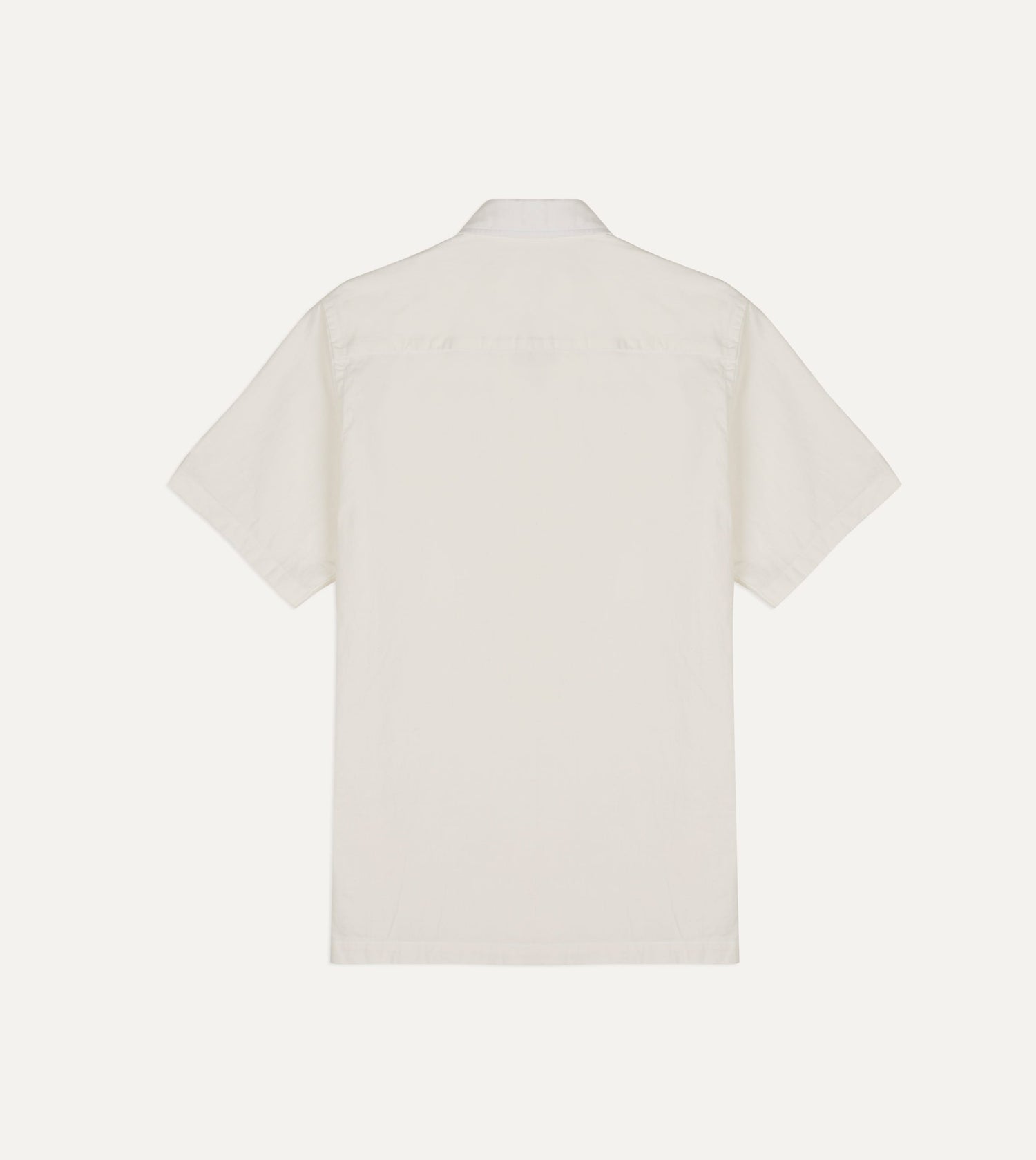 Mayumi Y. for Drake’s Embroidered Cotton-Linen Camp Collar Short Sleeve Shirt