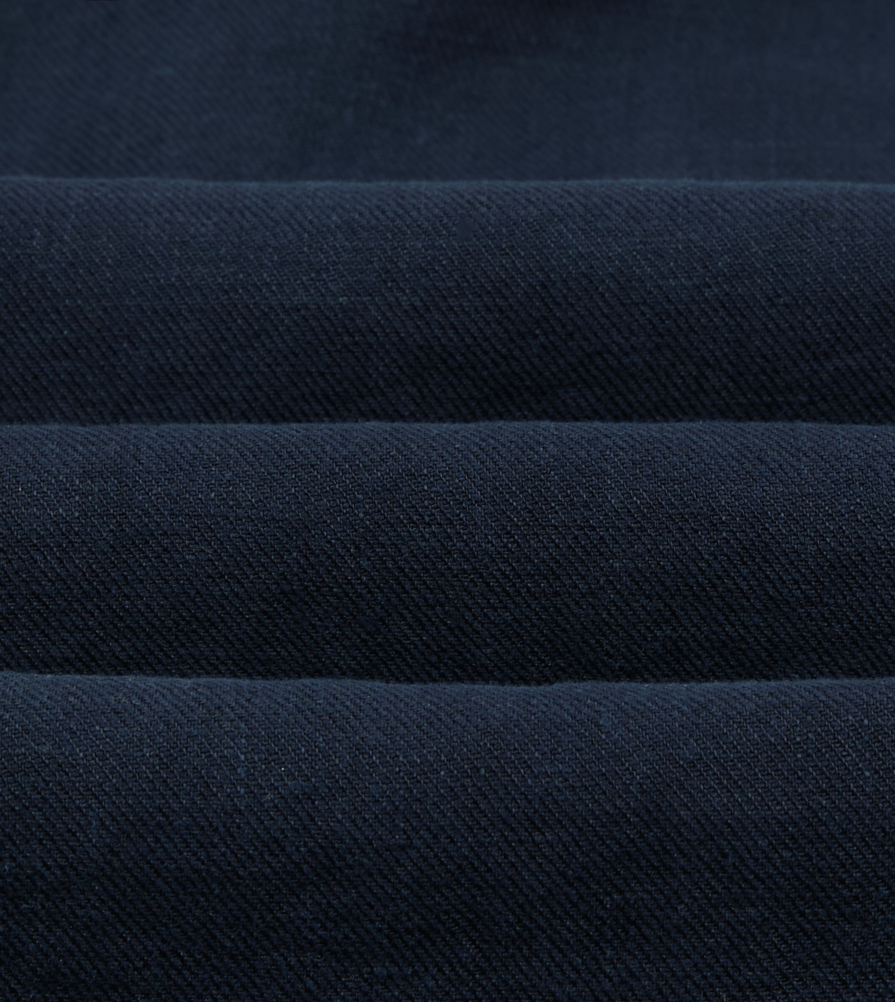 Indigo Linen Short Sleeve Safari Shirt