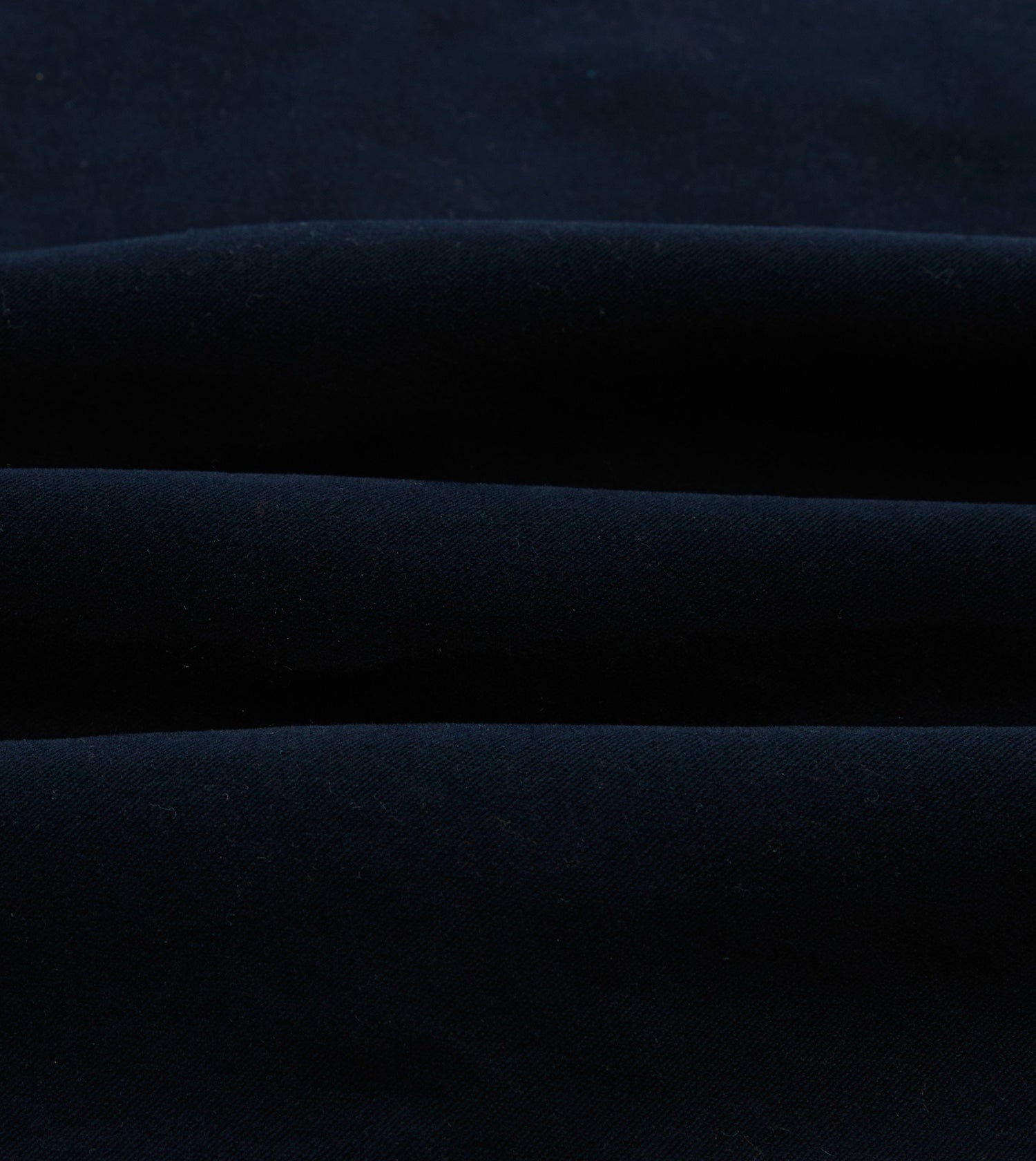 Navy Moleskin Two-Pocket Western Shirt