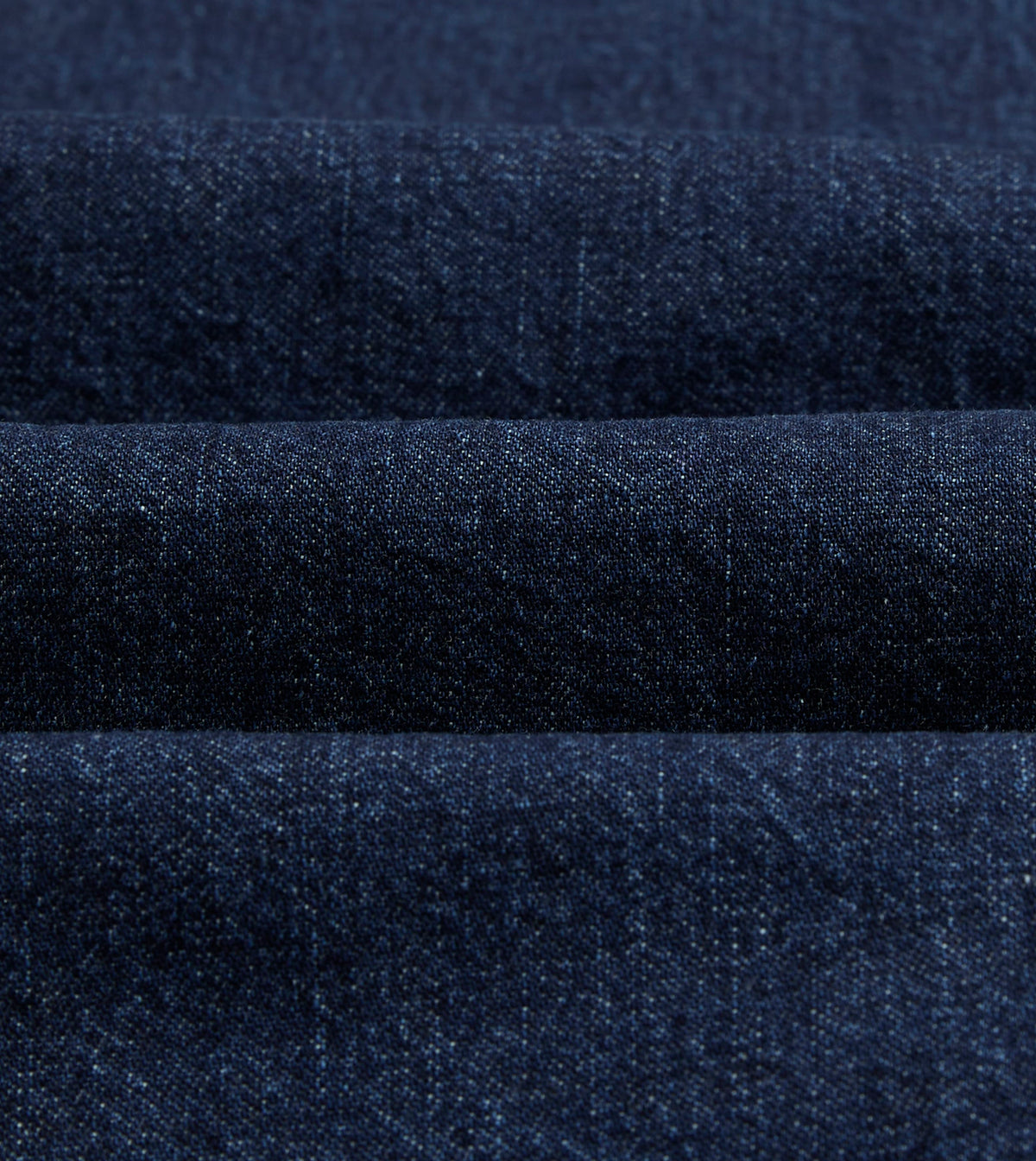Indigo Rinse Denim Two-Pocket Western Shirt
