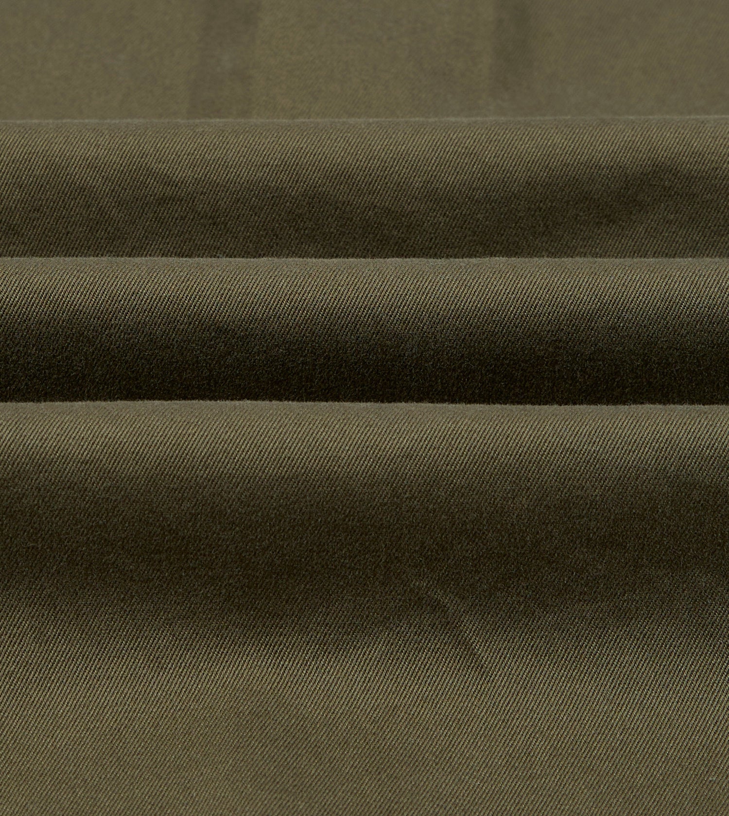 Drake's by A. Levine Olive Cotton Popover Shirt