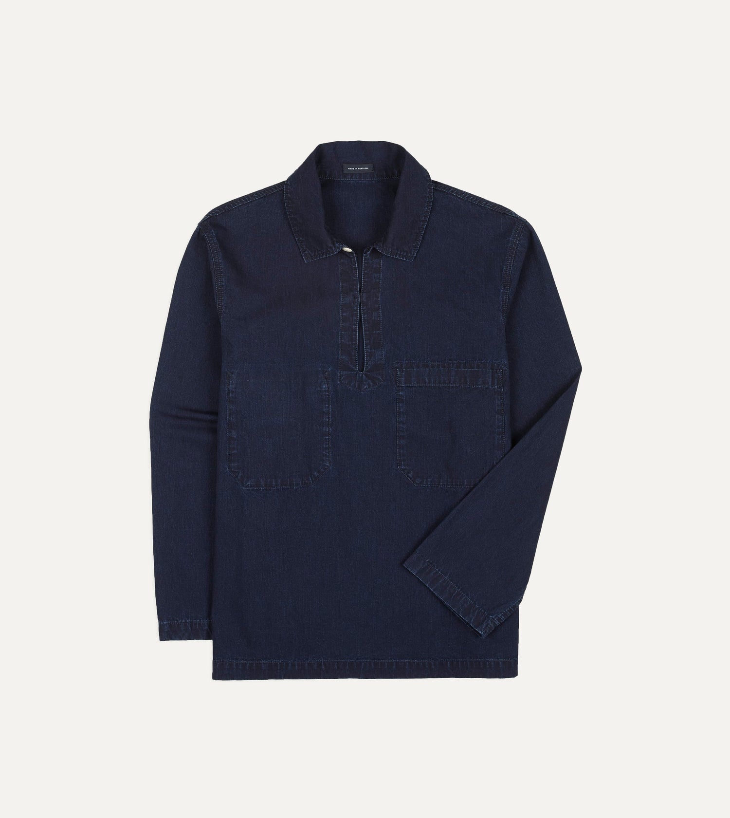 Indigo Cotton Smock