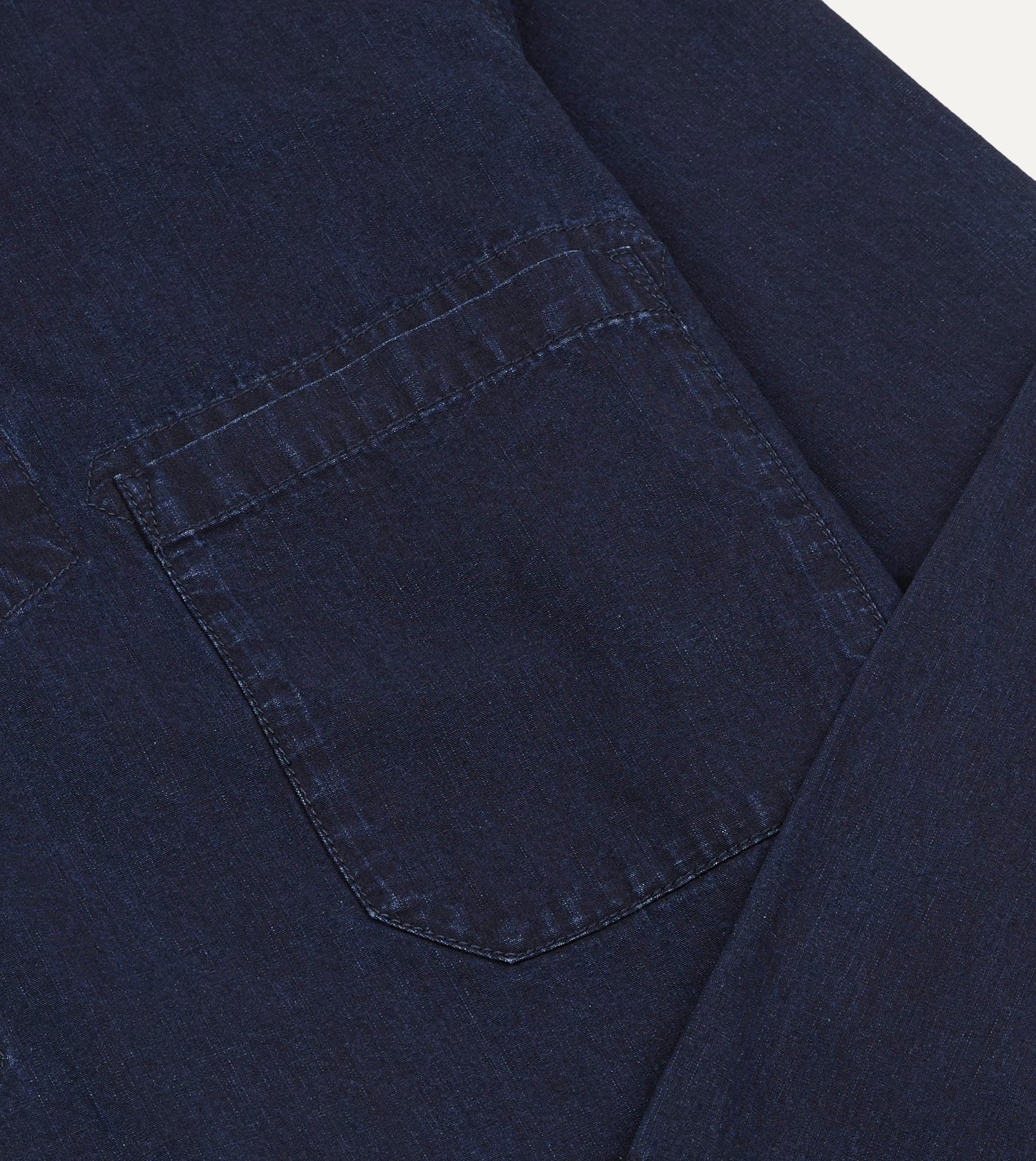 Indigo Cotton Smock