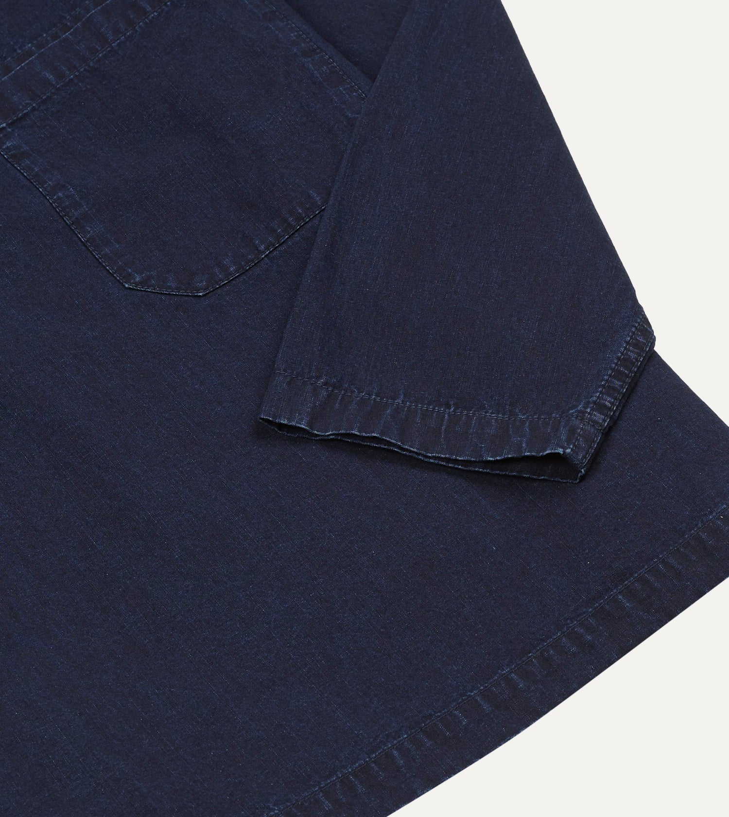 Indigo Cotton Smock