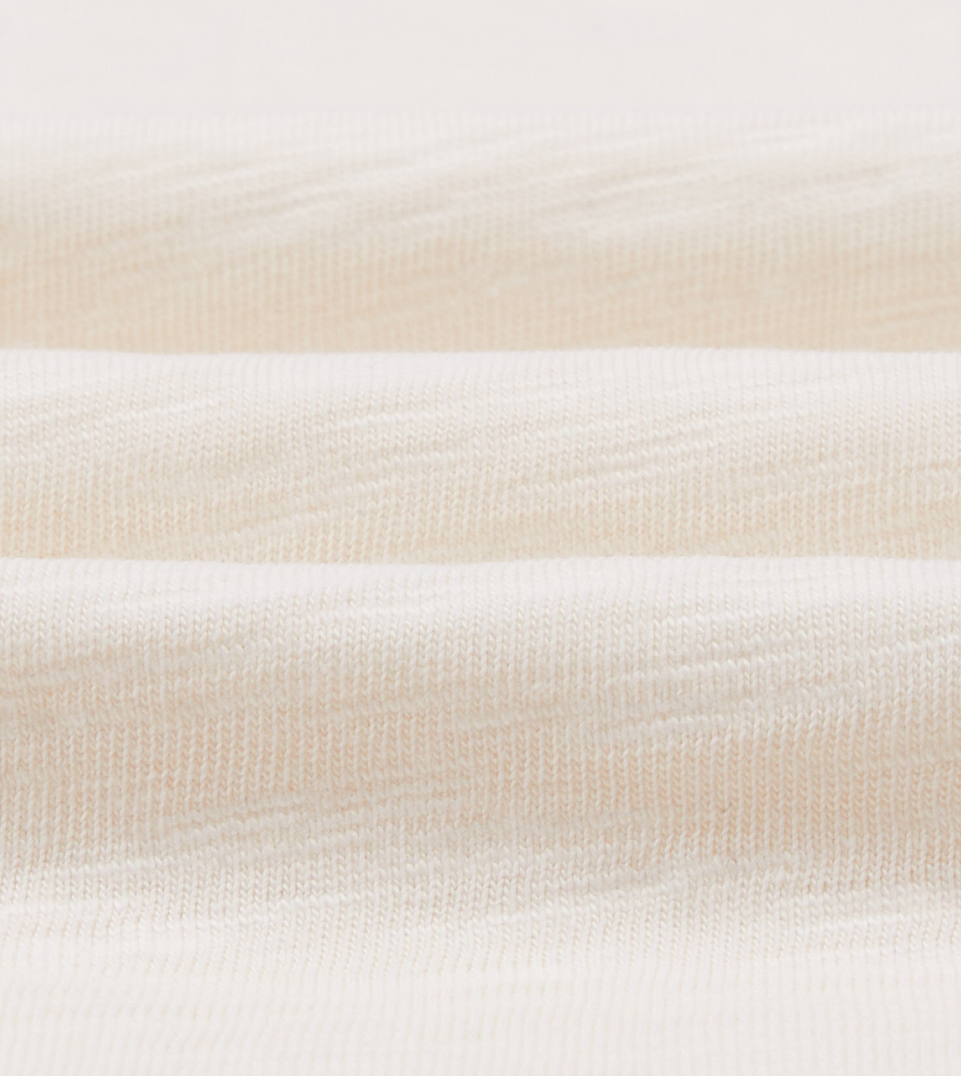 Antique White Flamé Cotton Crew Neck Hiking T-Shirt