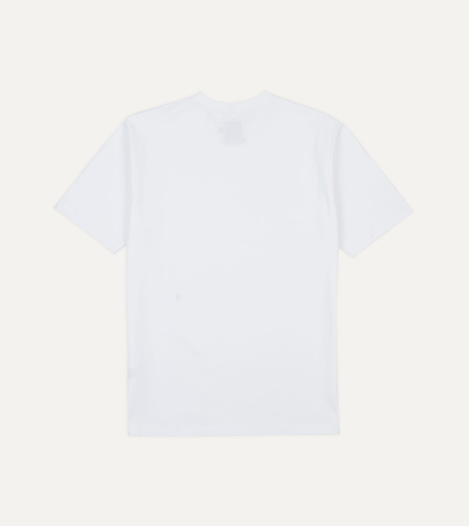 White Horseshoe Embroidered Crew Neck Hiking T-Shirt