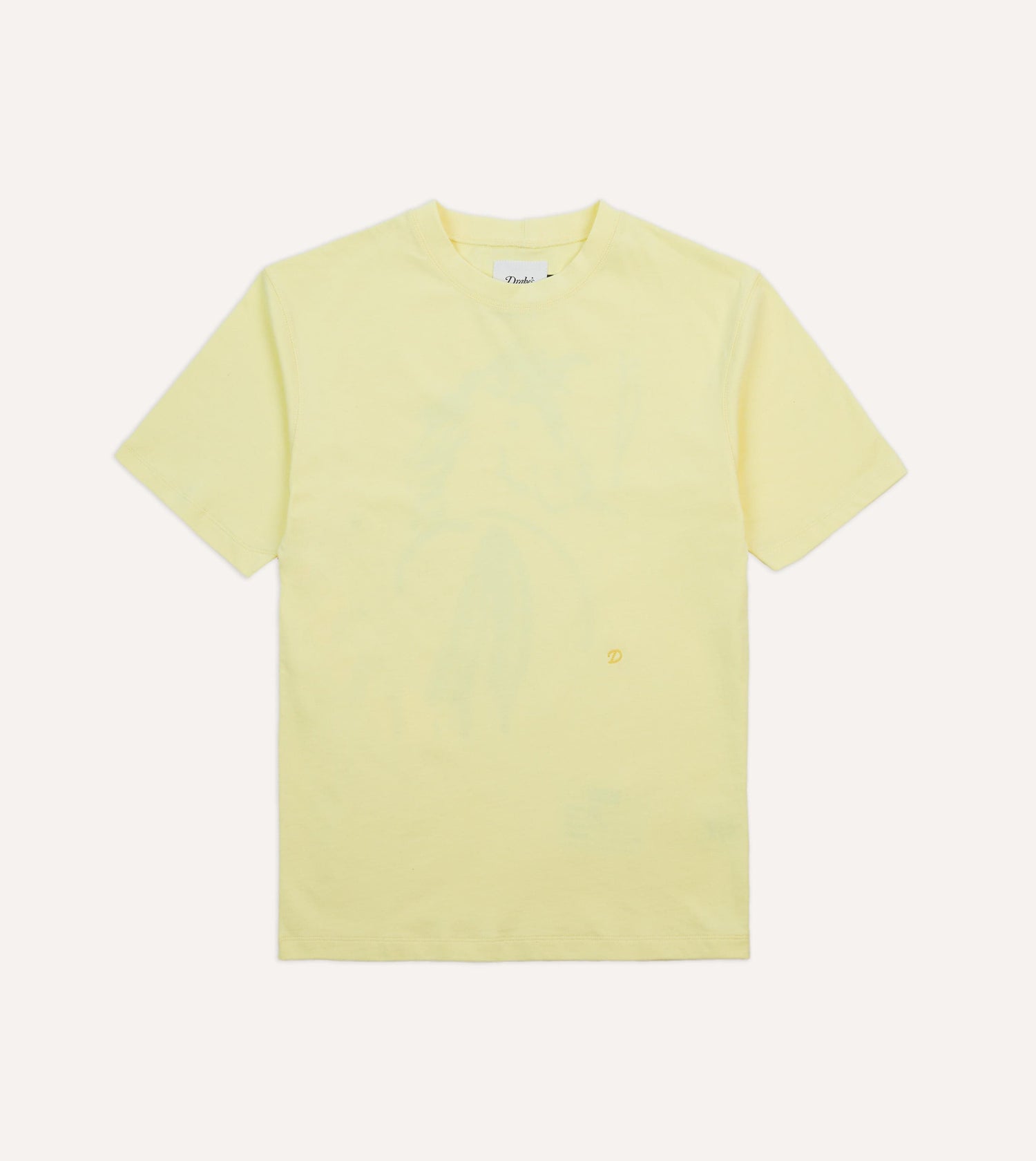 Yellow Horse Print Short-Sleeve Hiking T-Shirt