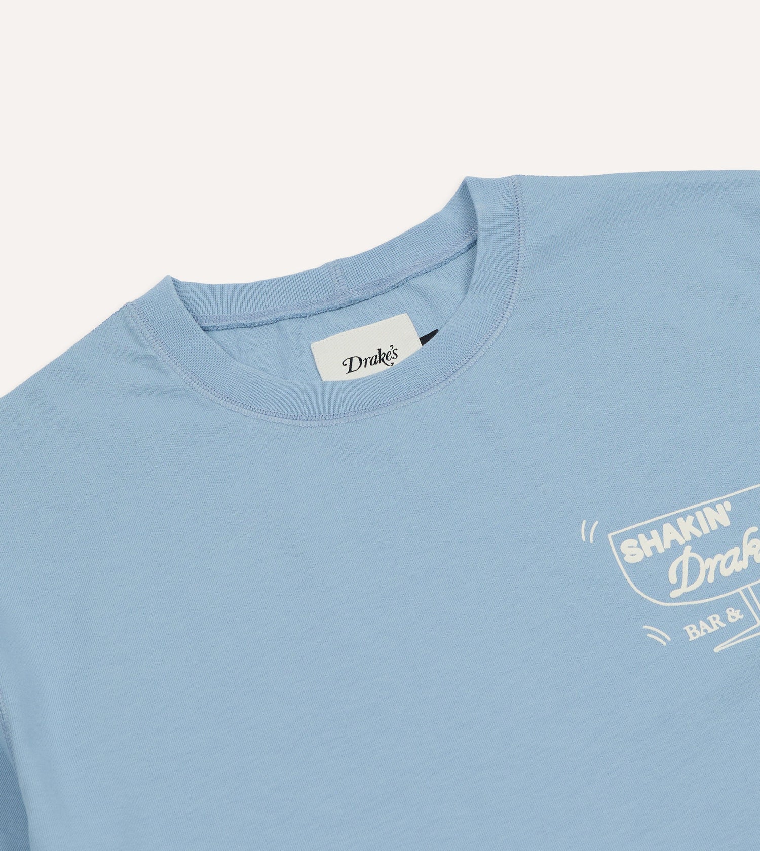 Blue ‘Shuck’ Print Short-Sleeve Hiking T-Shirt