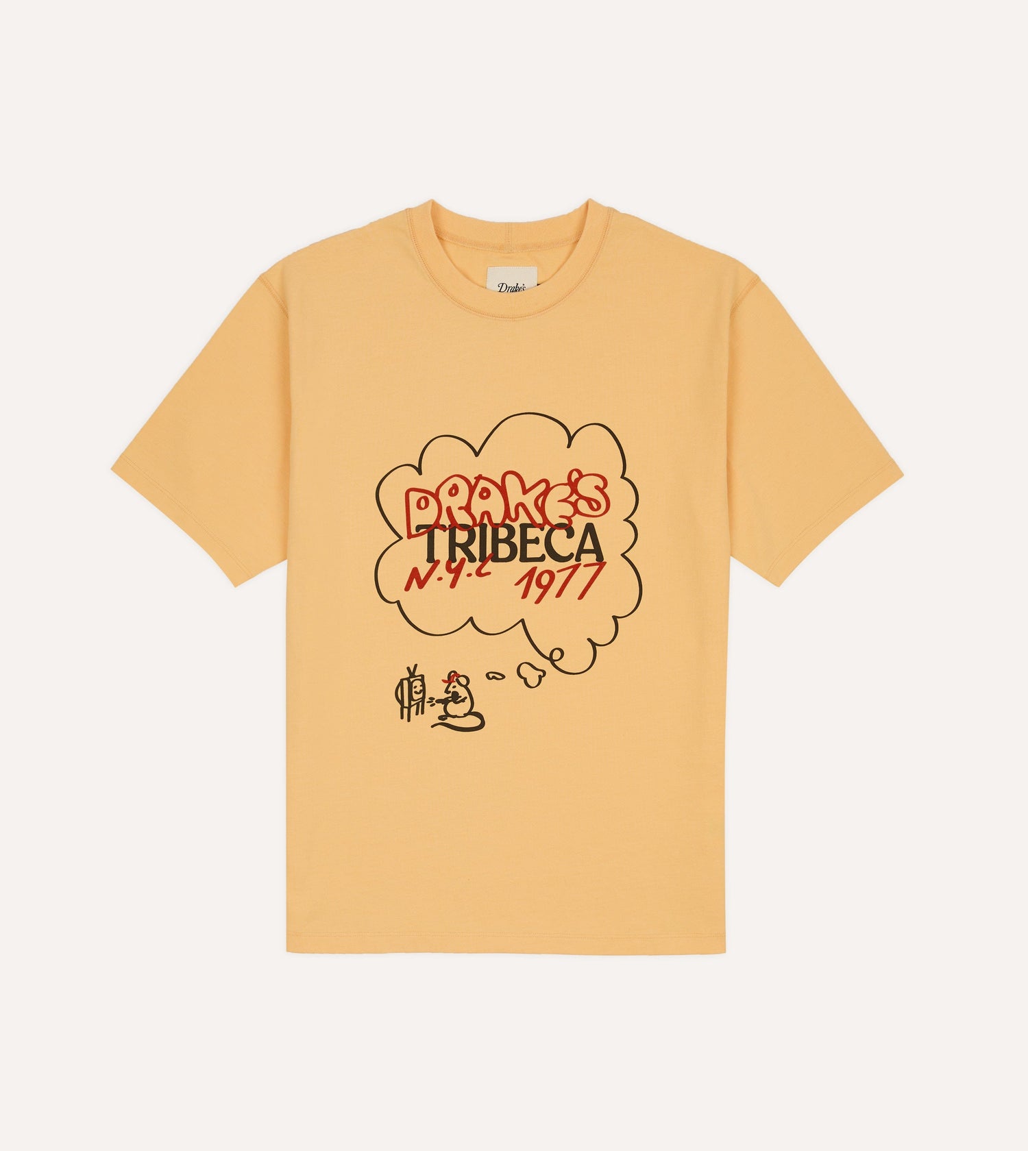 Yellow ‘Tribeca’ Print Short-Sleeve Hiking T-Shirt