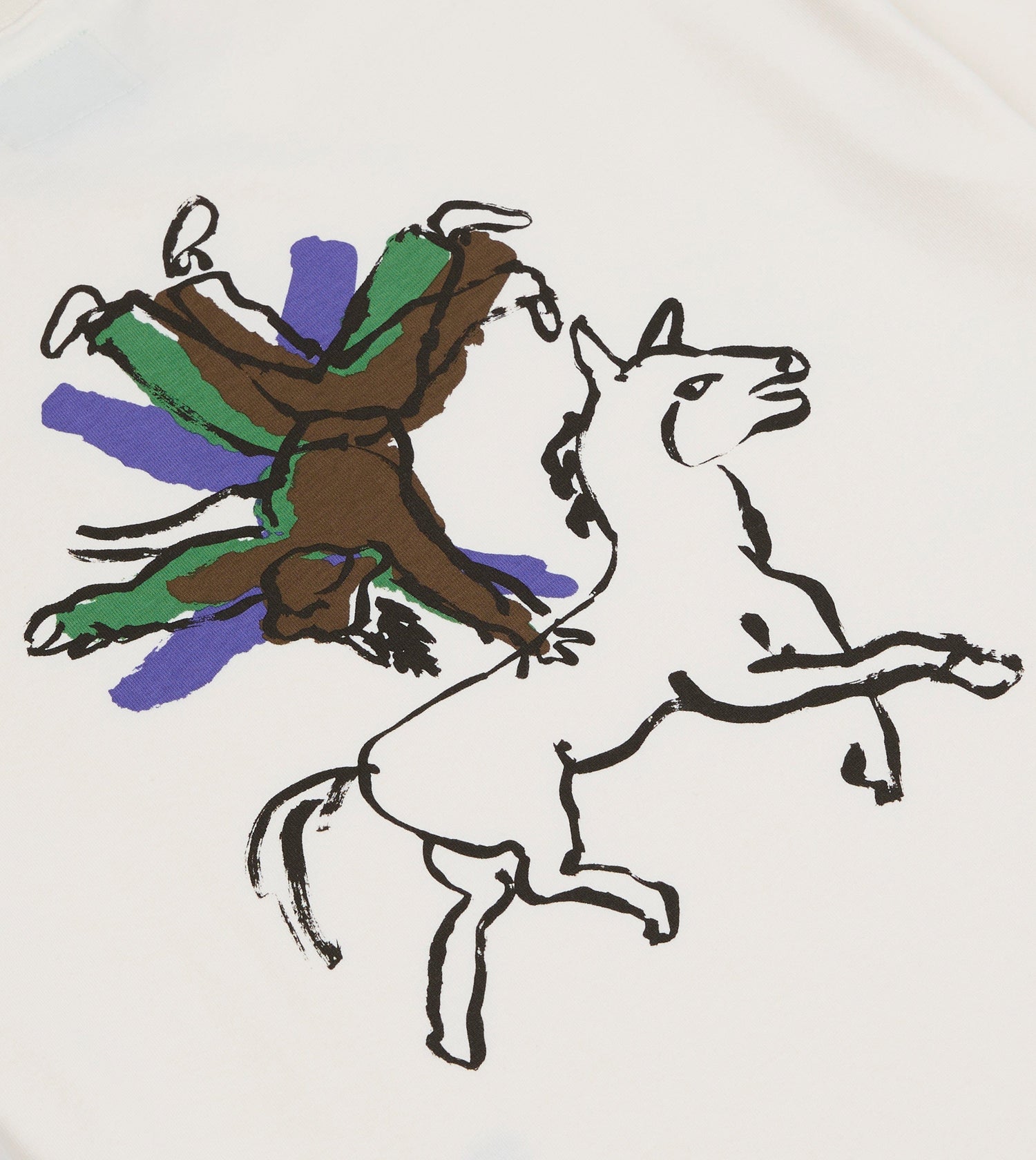 Drake's by A. Levine Vaulting Print Short-Sleeve Hiking T-Shirt