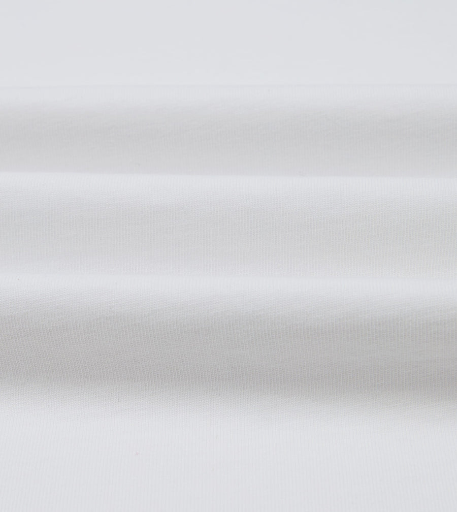 White Printed Stripe Hiking T-Shirt