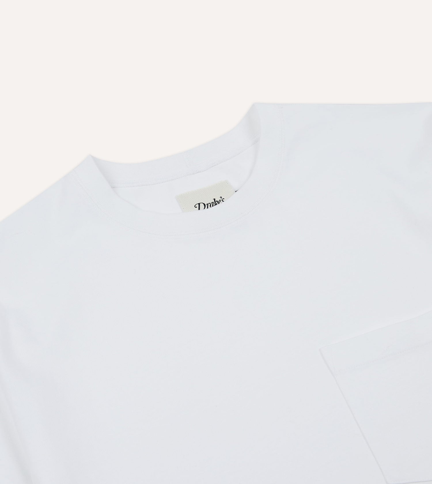 White Printed Stripe Hiking T-Shirt