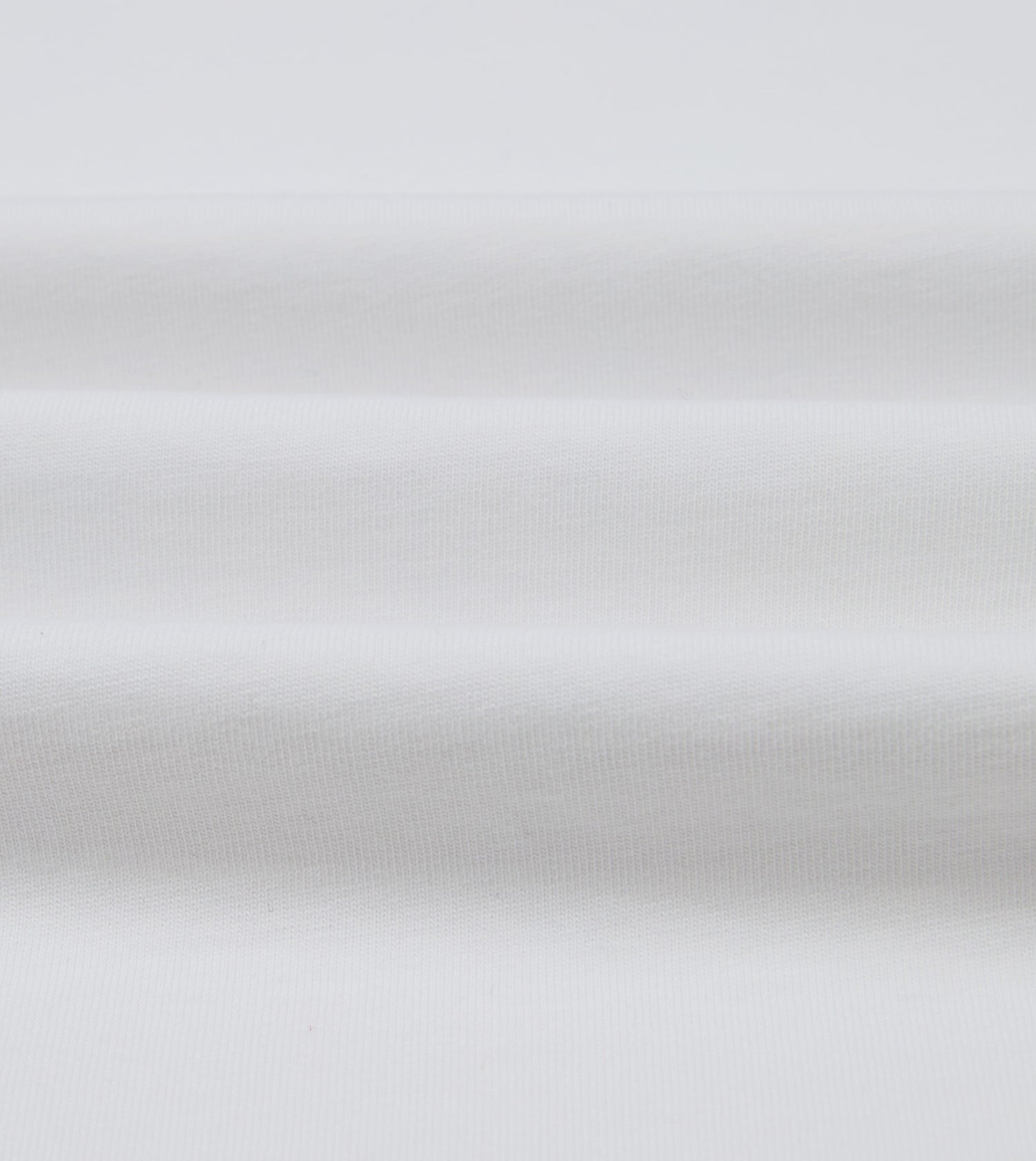 White and Navy Tipped Ringer T-Shirt