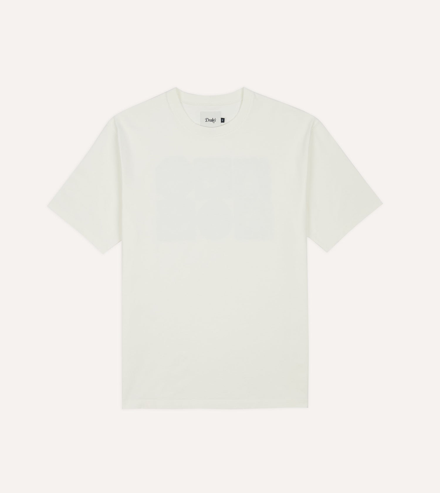 Antique White 'Tile' Print Short-Sleeve Hiking T-Shirt