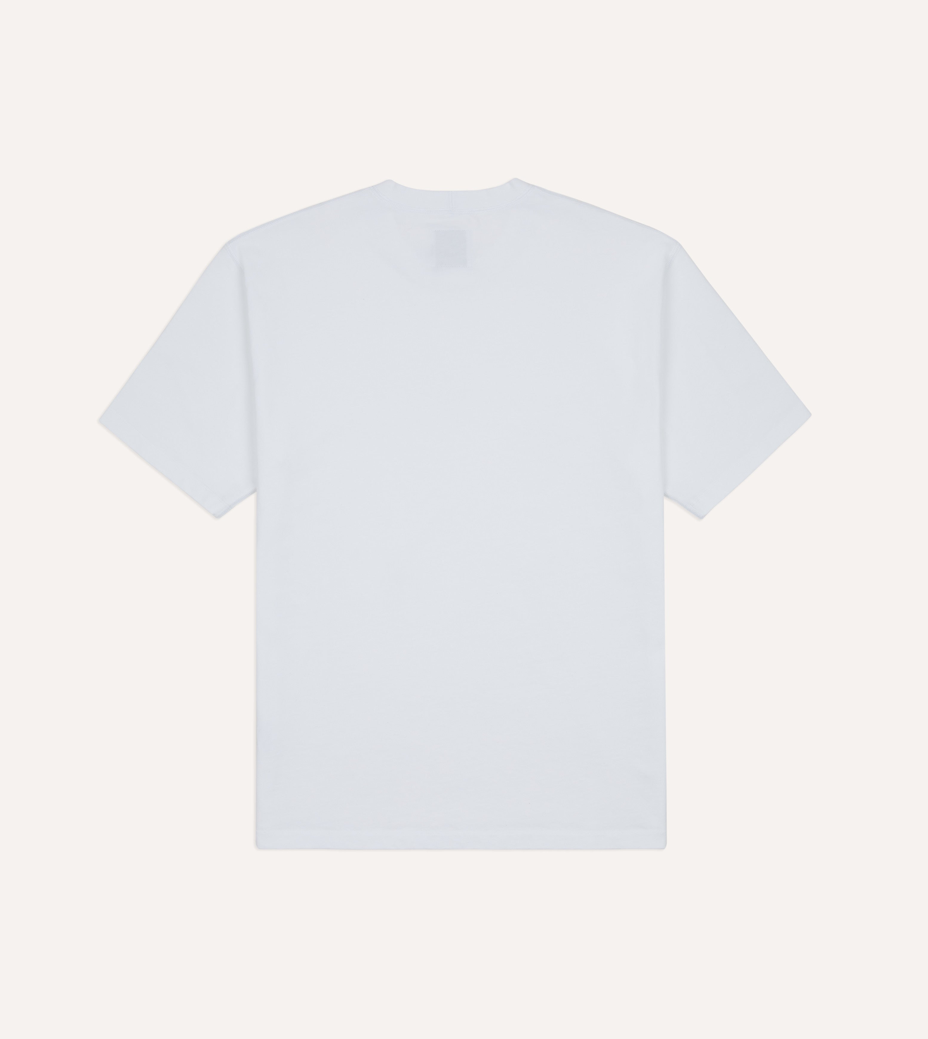 White 'Blackthorn' Embroidered Short-Sleeve Hiking T-Shirt