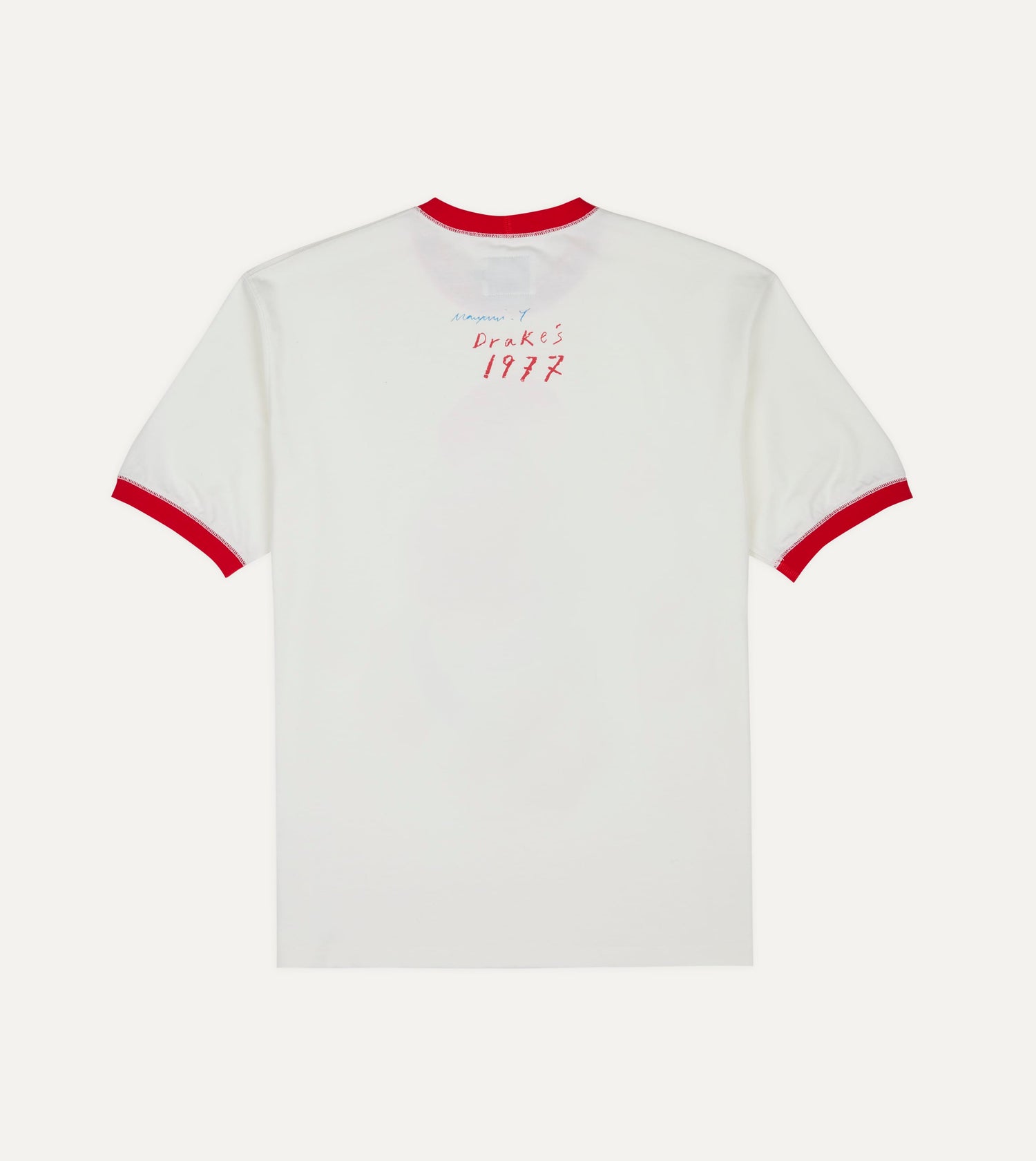 Mayumi Y. for Drake’s Print Ringer T-Shirt