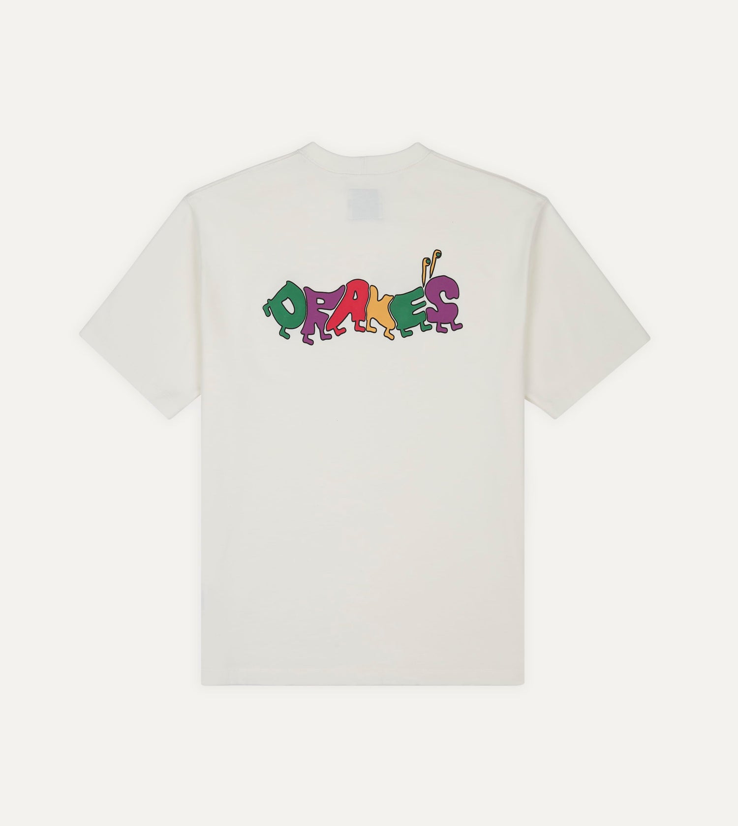 Antique White 'Caterpillar' Print Short-Sleeve Hiking T-Shirt