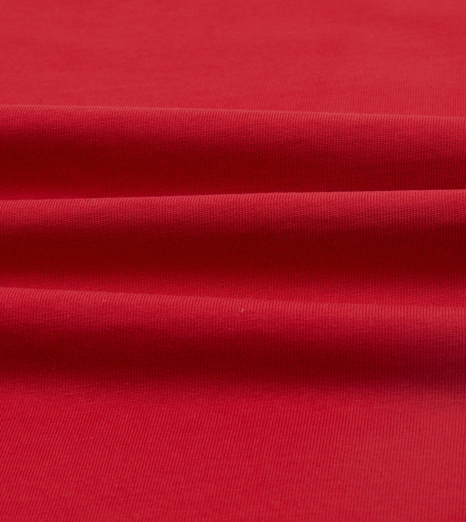 Red and Ecru Long Sleeve Raglan T-Shirt