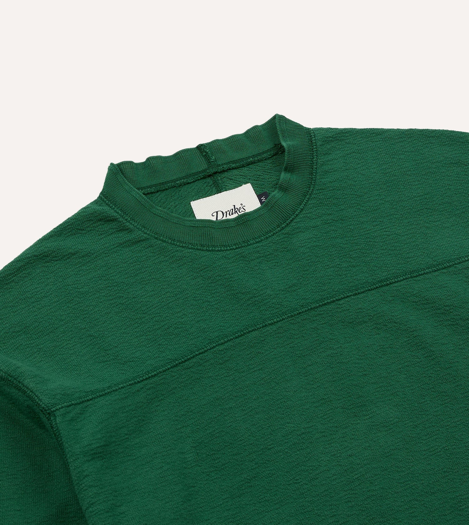 Green ’77’ Appliqué Panelled Cotton Training T-Shirt