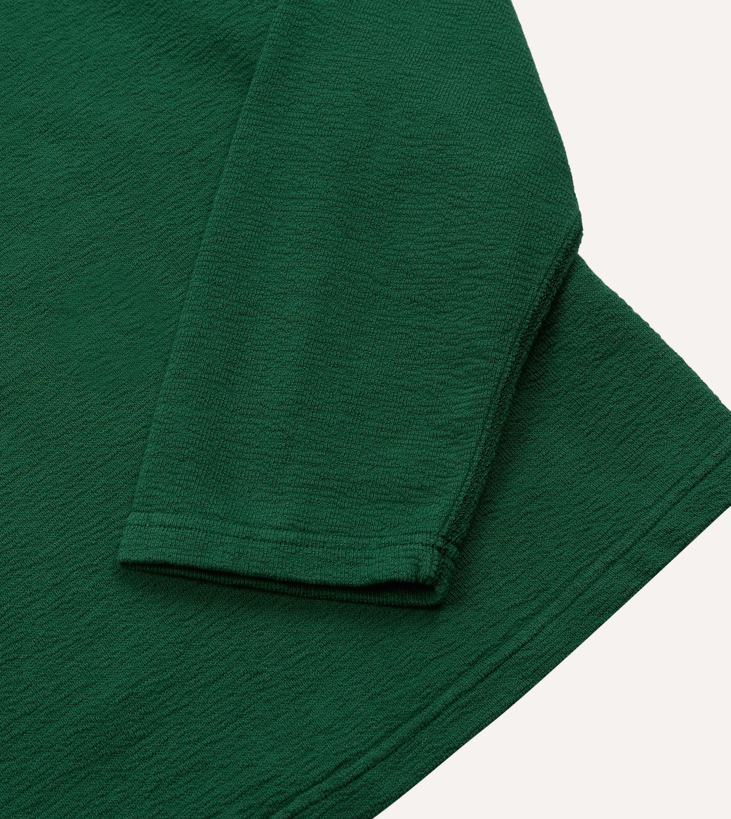 Green ’77’ Appliqué Panelled Cotton Training T-Shirt