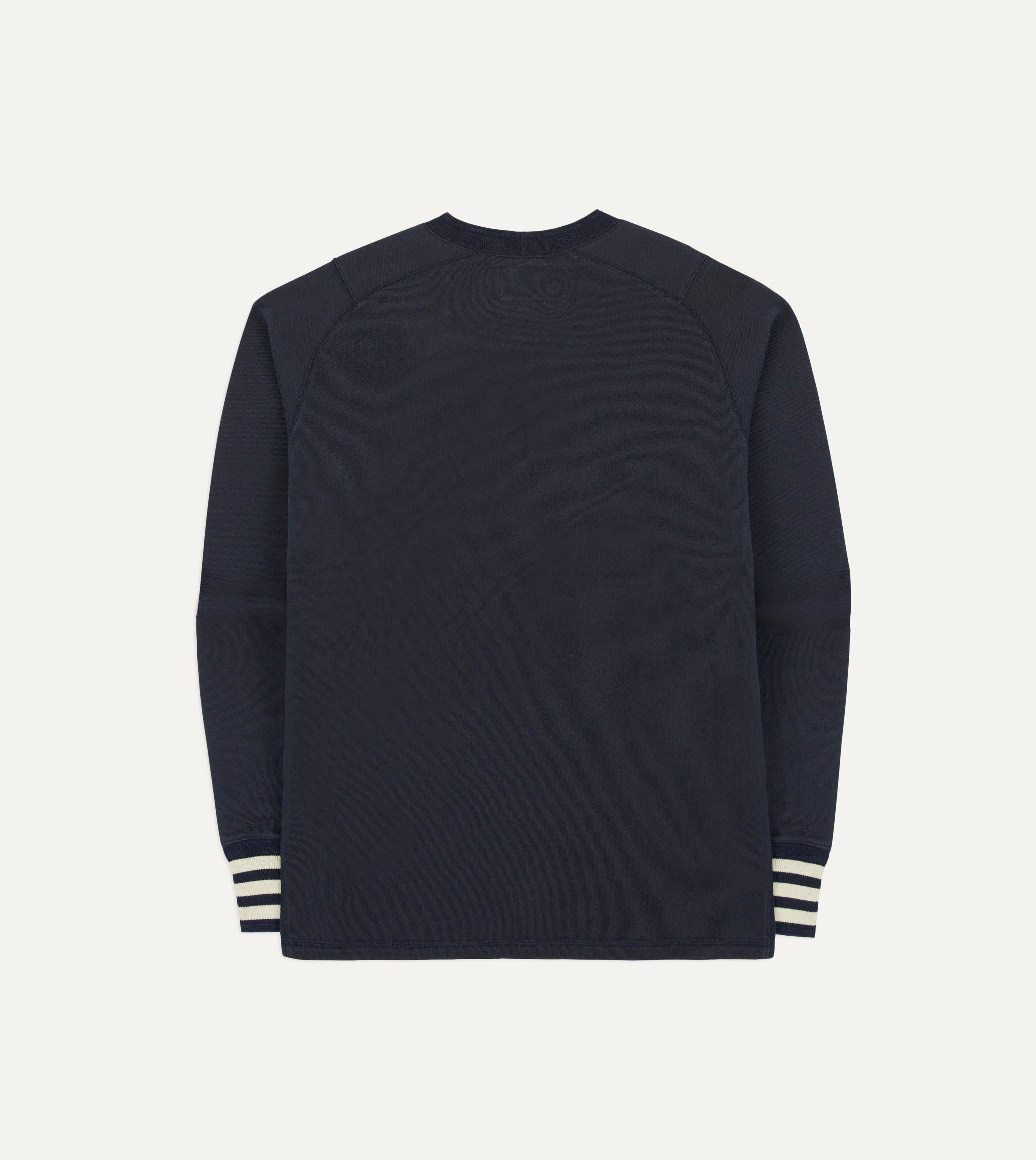 Navy Heavy Cotton Crew Neck Hiking T-Shirt