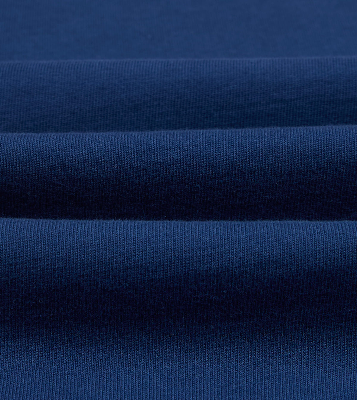 Indigo Dyed Cotton Long-Sleeve Hiking T-Shirt