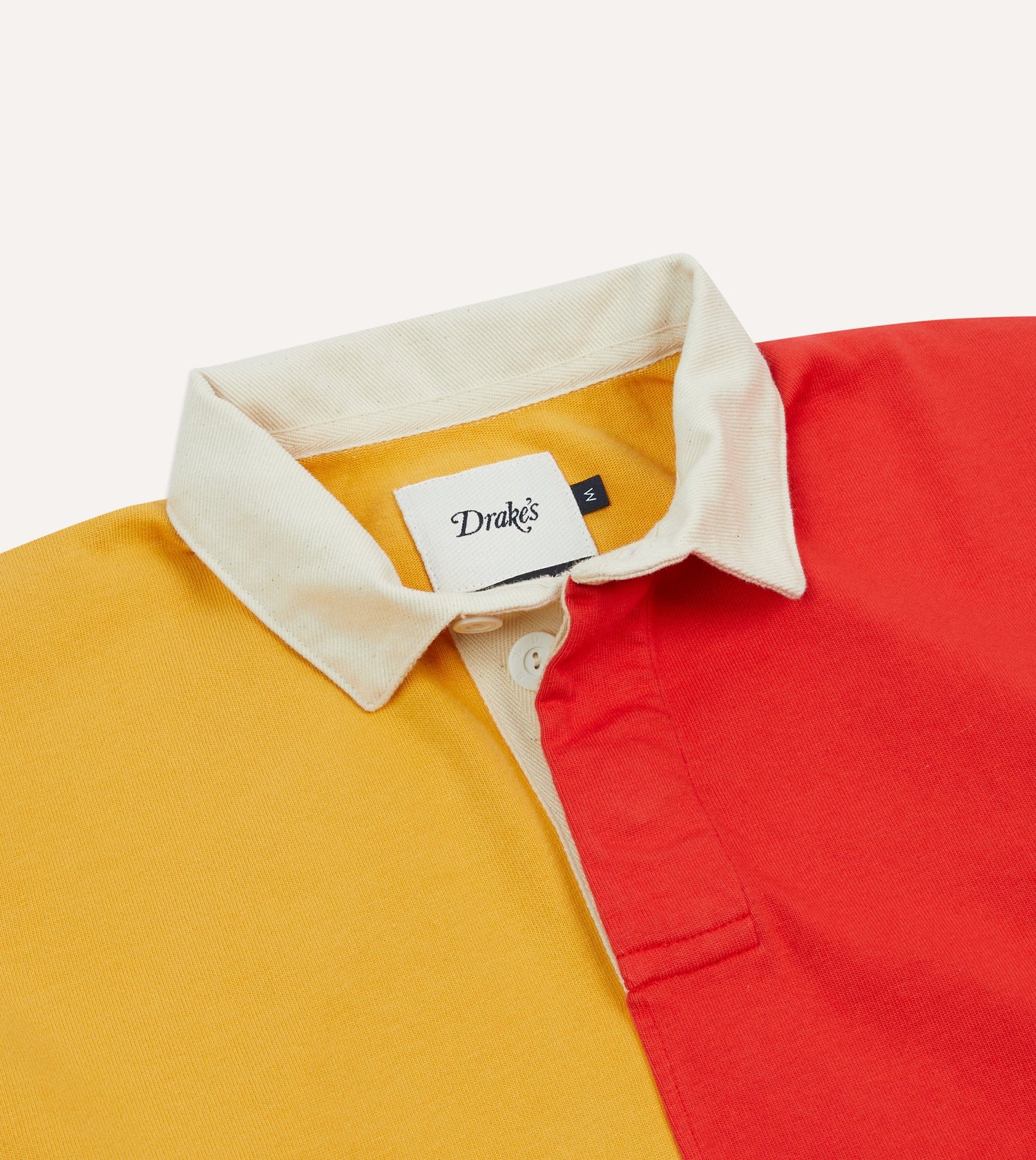 Multi Panelled Cotton Rugby Shirt
