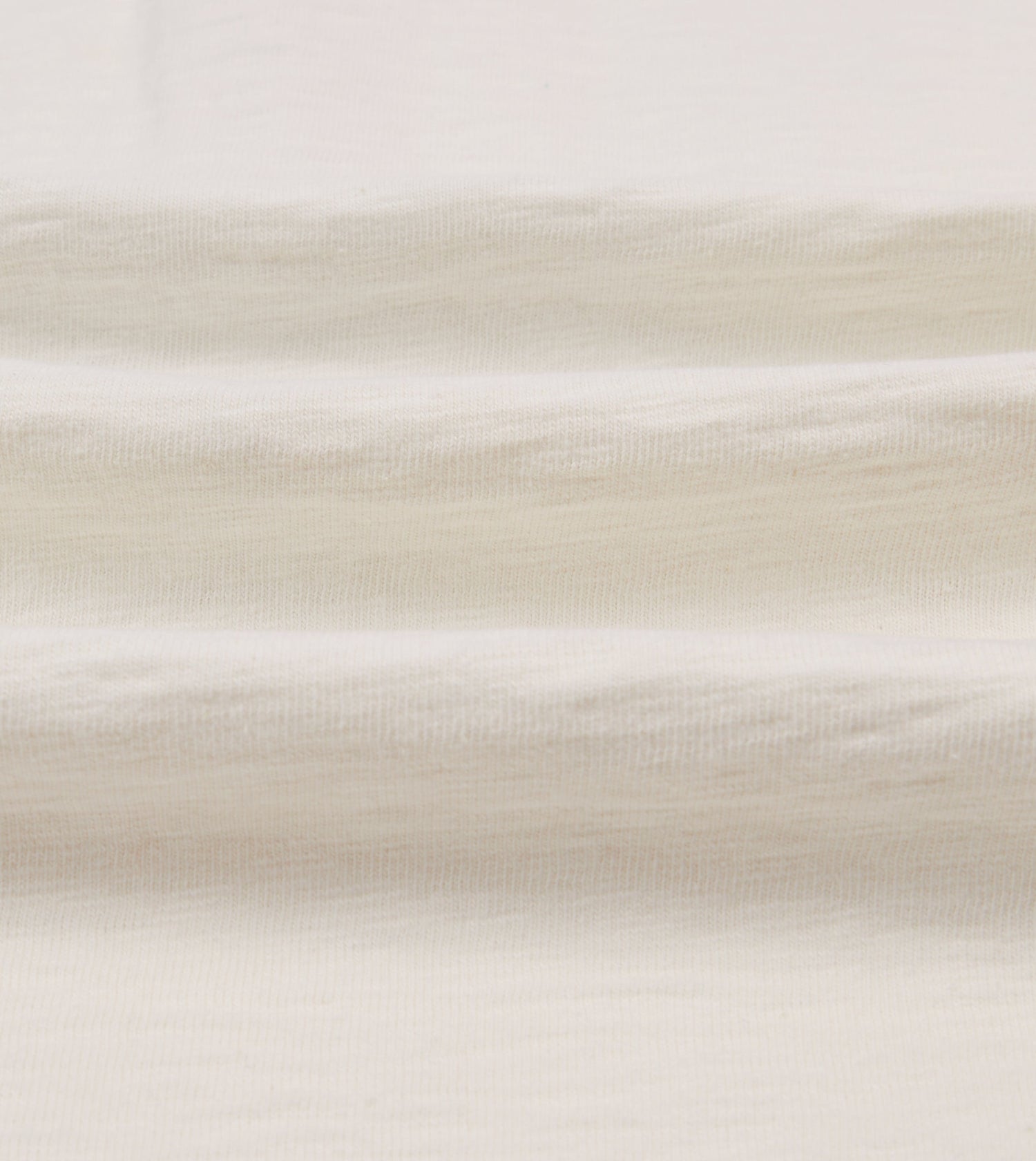 Ecru and Navy Chevron Flamé Cotton Rugby Shirt