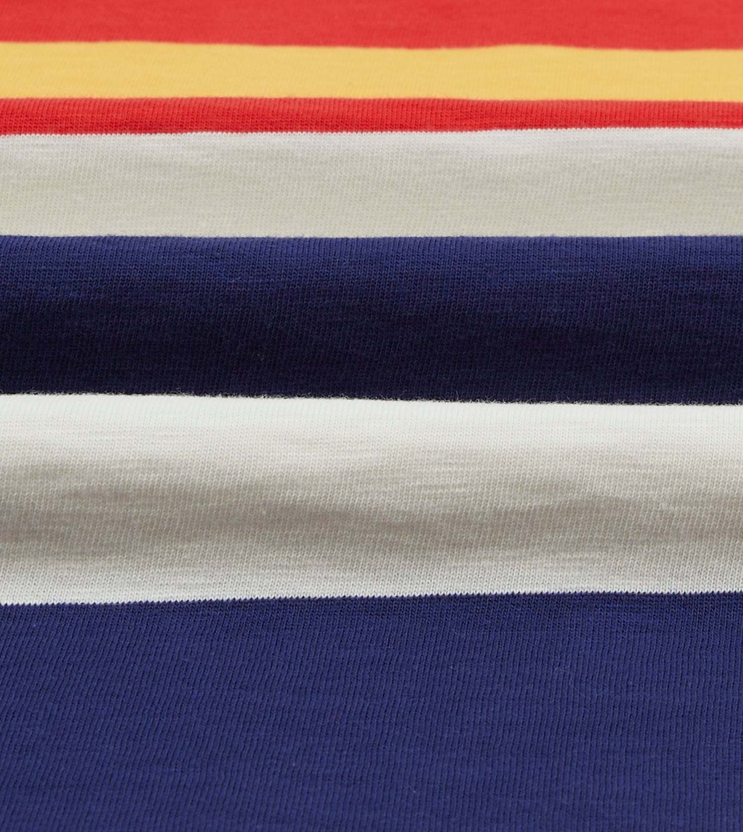 Multi Stripe Flamé Cotton Rugby Shirt