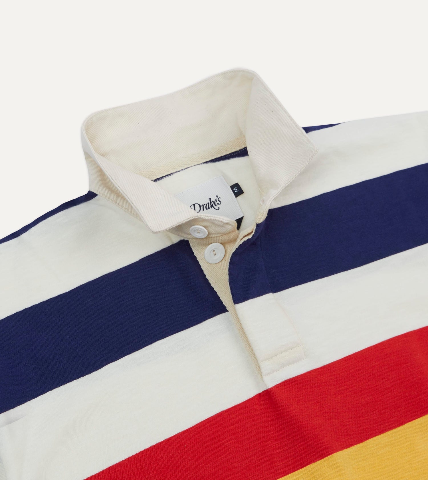 Multi Stripe Flamé Cotton Rugby Shirt