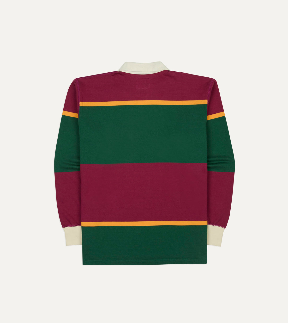 Pink, Green and Yellow Multi Stripe Cotton Rugby Shirt