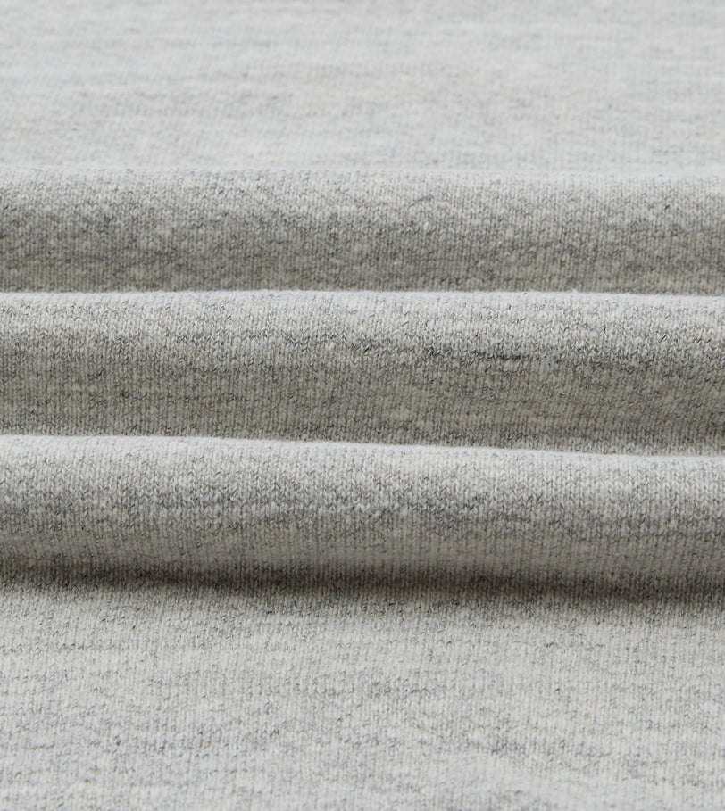 Grey Melange Cotton Sweatshirt