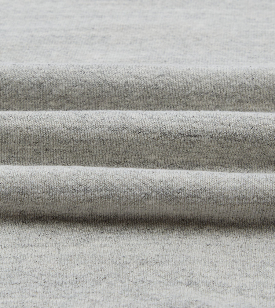 Grey Melange Cotton Sweatshirt