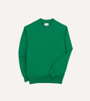 Green Cotton Cashmere Sweatshirt