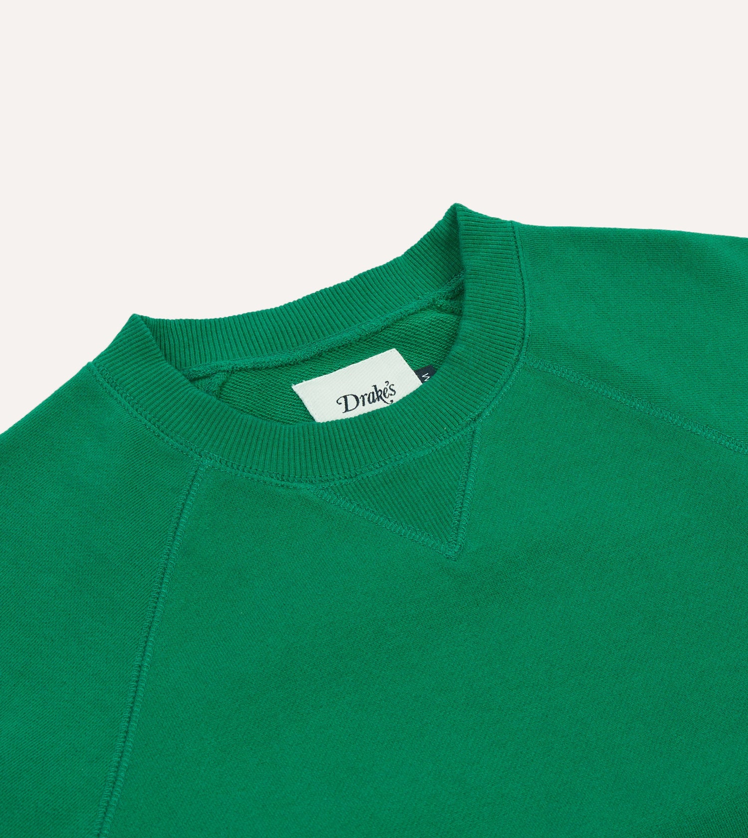 Green Cotton Cashmere Sweatshirt