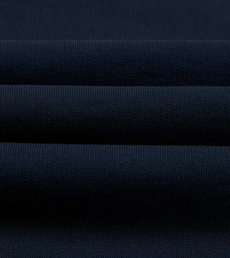 Navy Cotton Raglan Sweatshirt